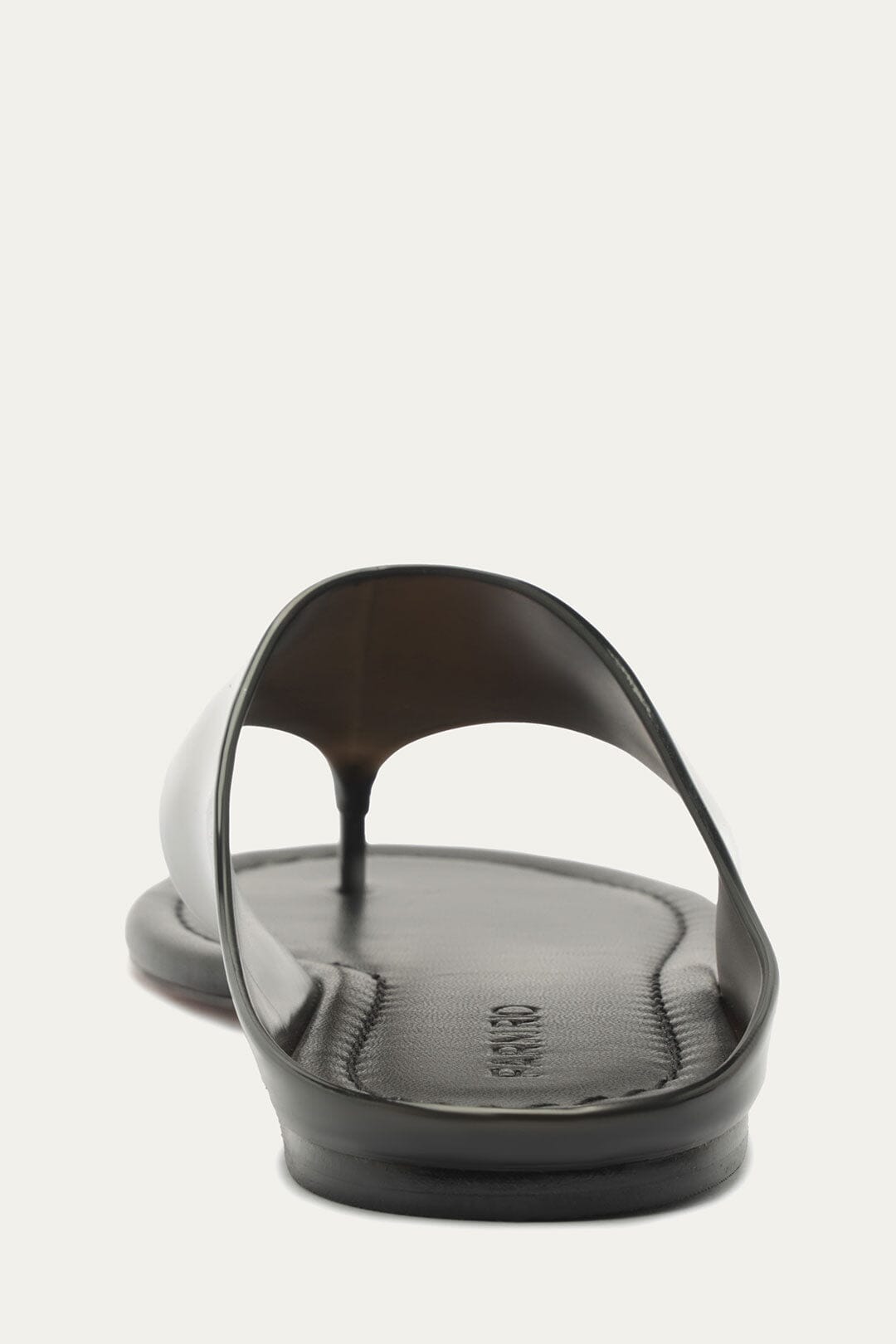 Black Jelly Flat Sandal