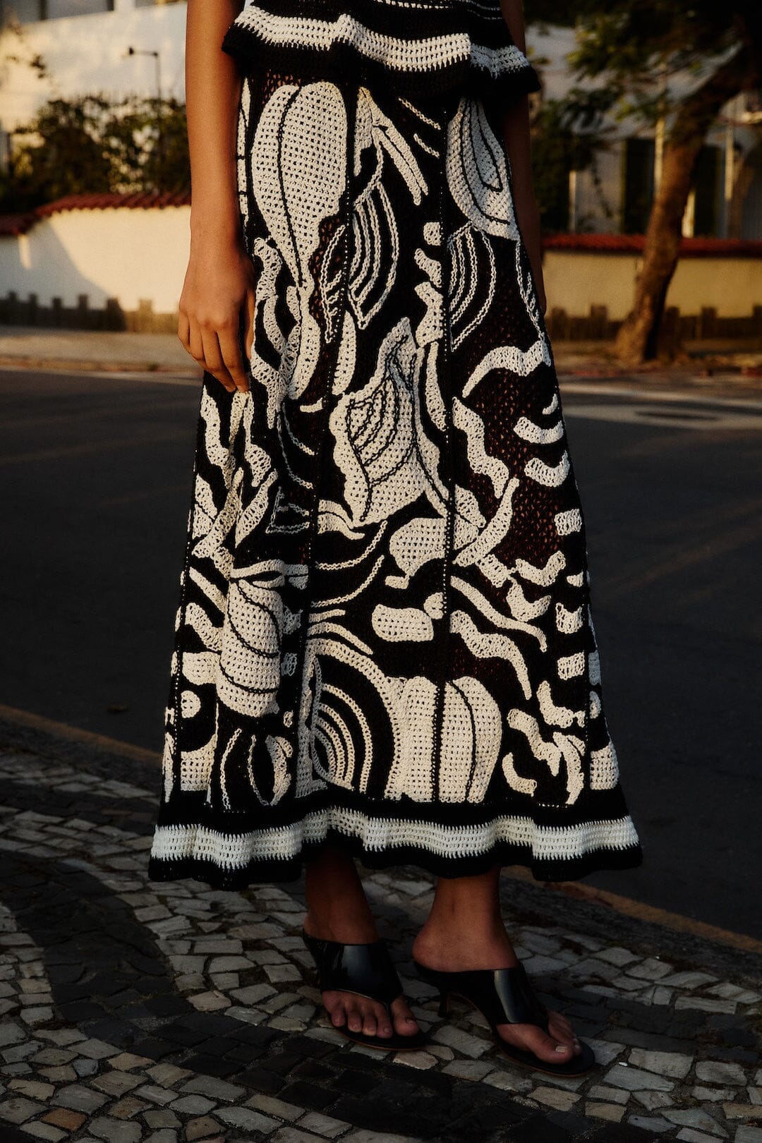Seashell Crochet Skirt | FARM Rio
