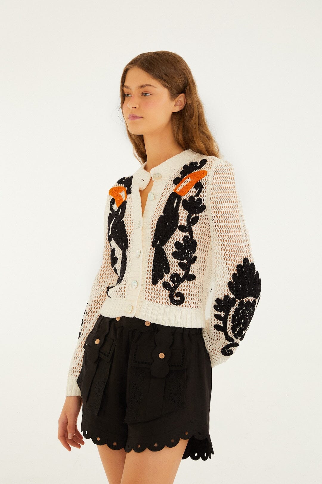 Black Artisanal Euroflax Premium Linen Short