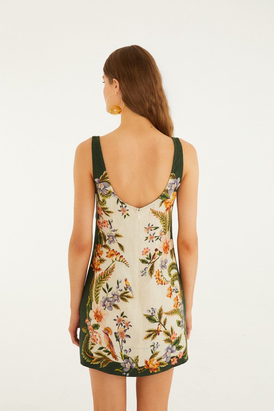 farm rio summer sunrise mini dress Farm Rio Summer Sunrise Mini Dress Size Large