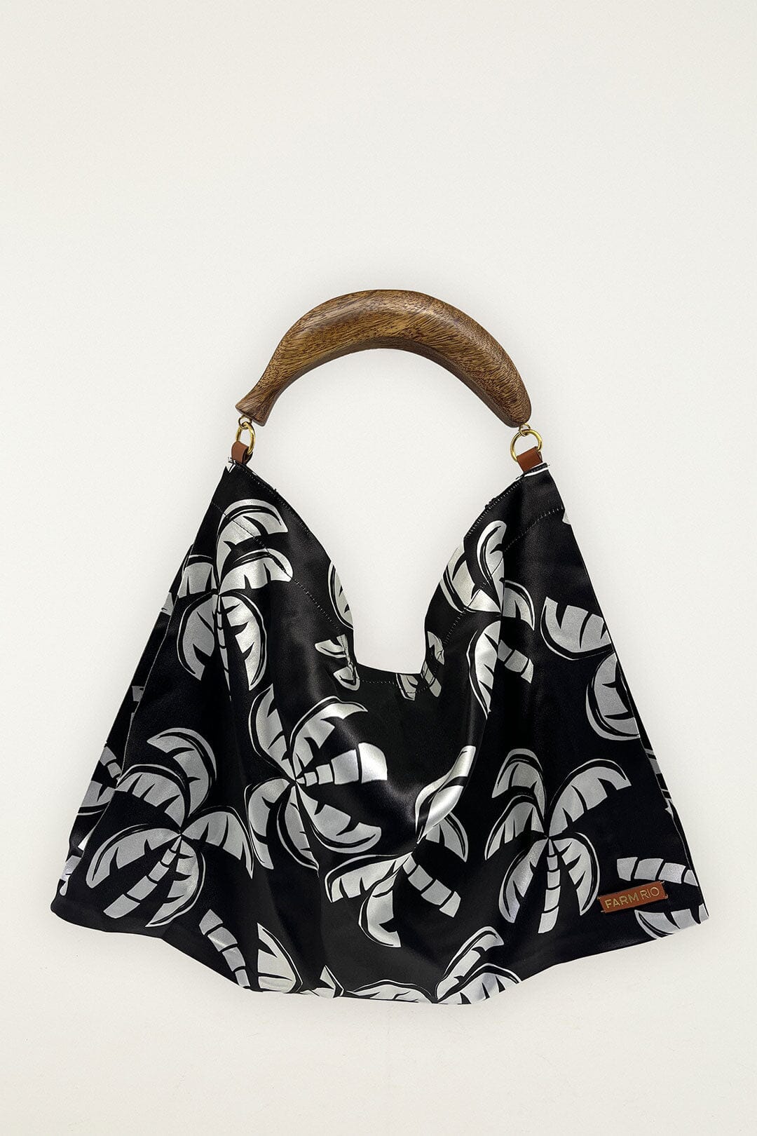 Black And White Scarf Tote Bag