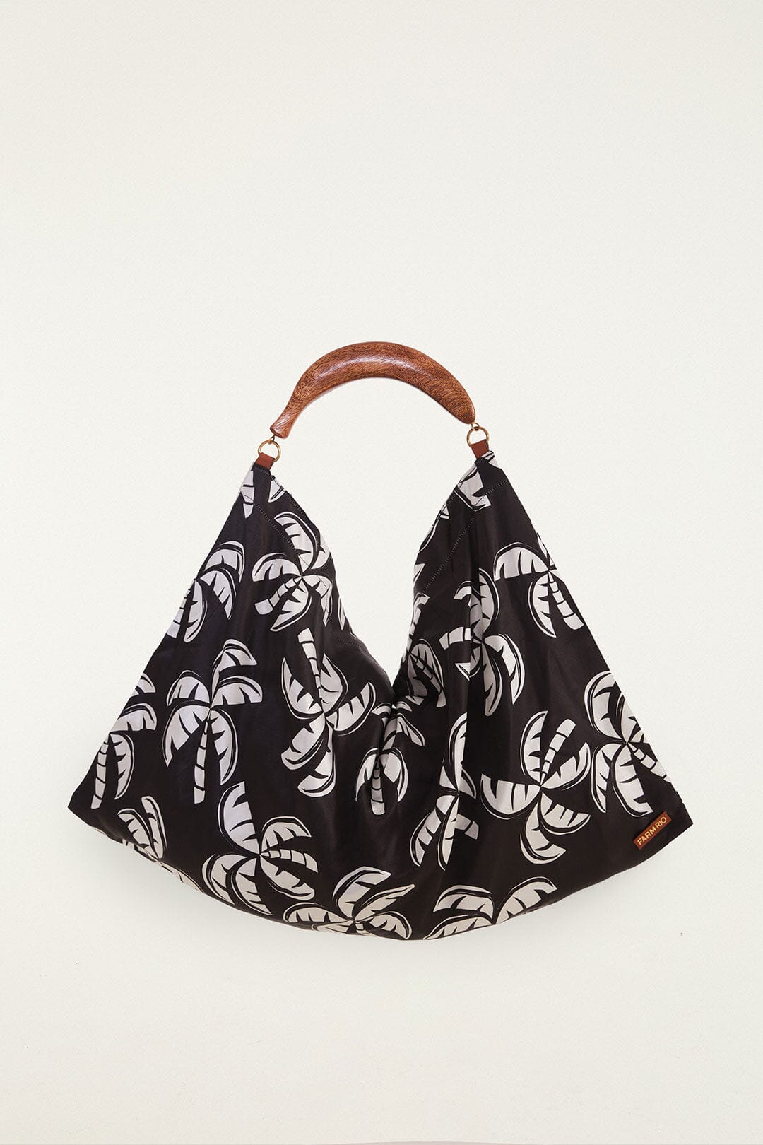 Black And White Scarf Tote Bag