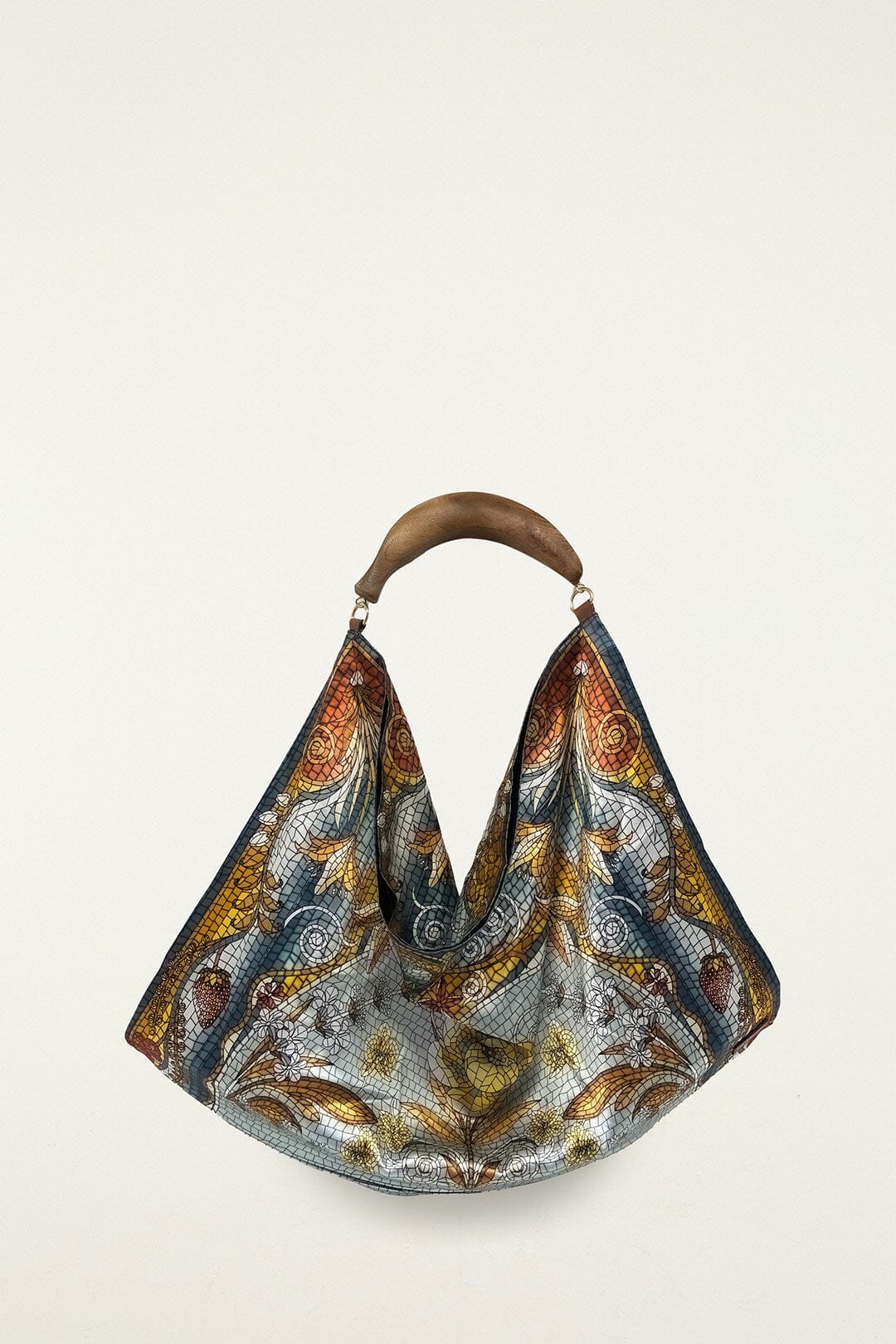 Multicolor Scarf Mini Bag