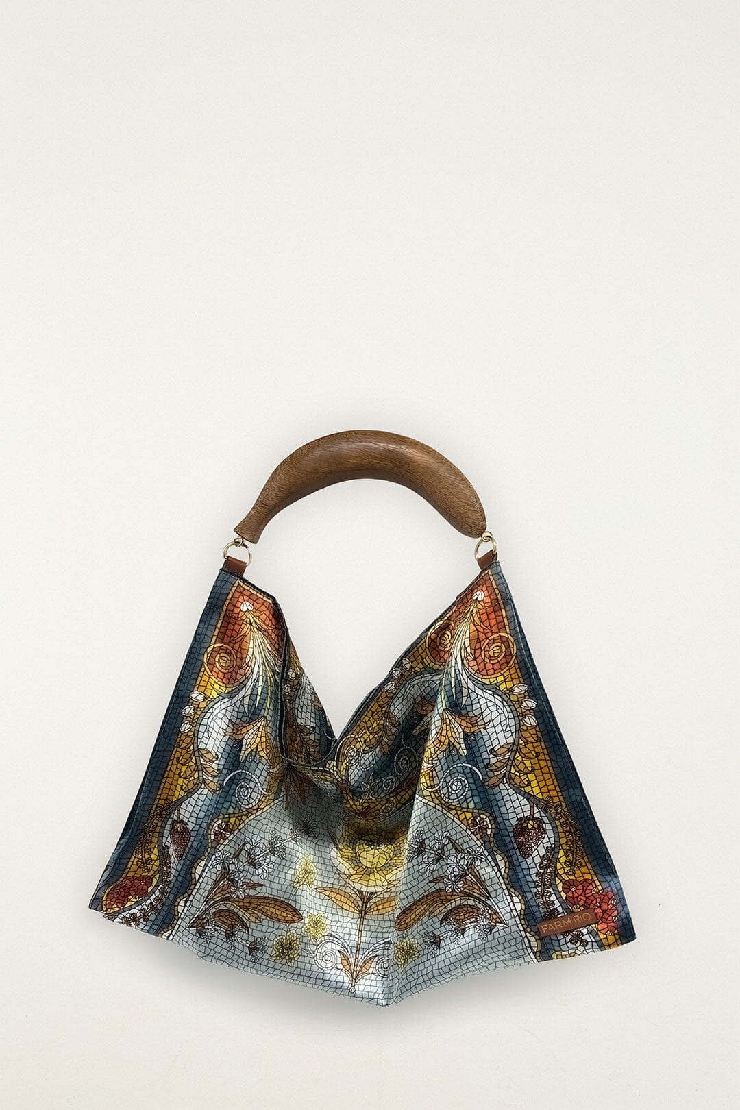 Multicolor Scarf Mini Bag