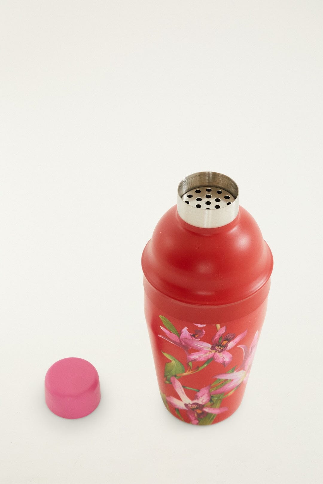 Red Floral Shake Joy Up Set