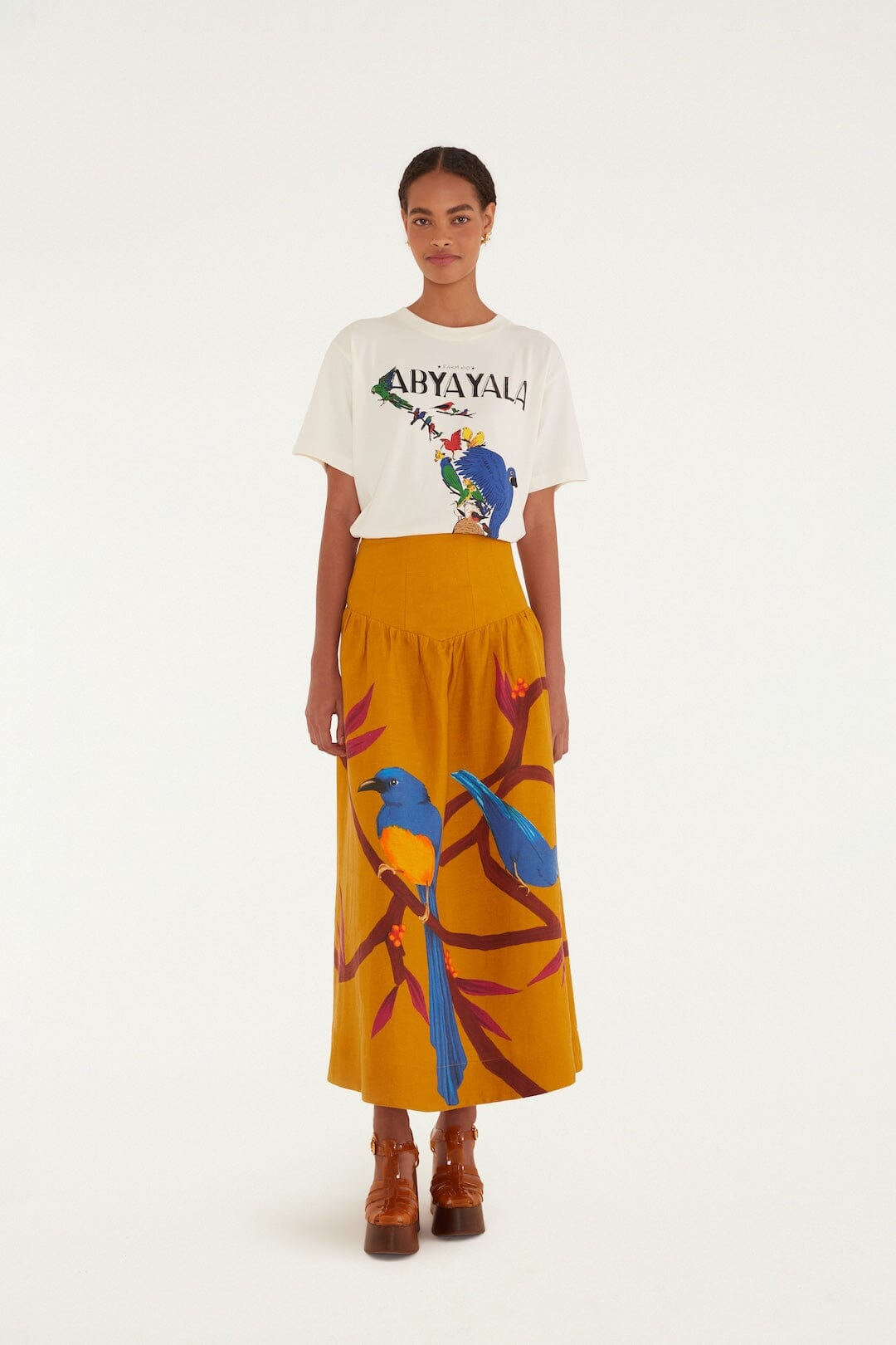 Off-White Abya Yala Organic Cotton T-Shirt