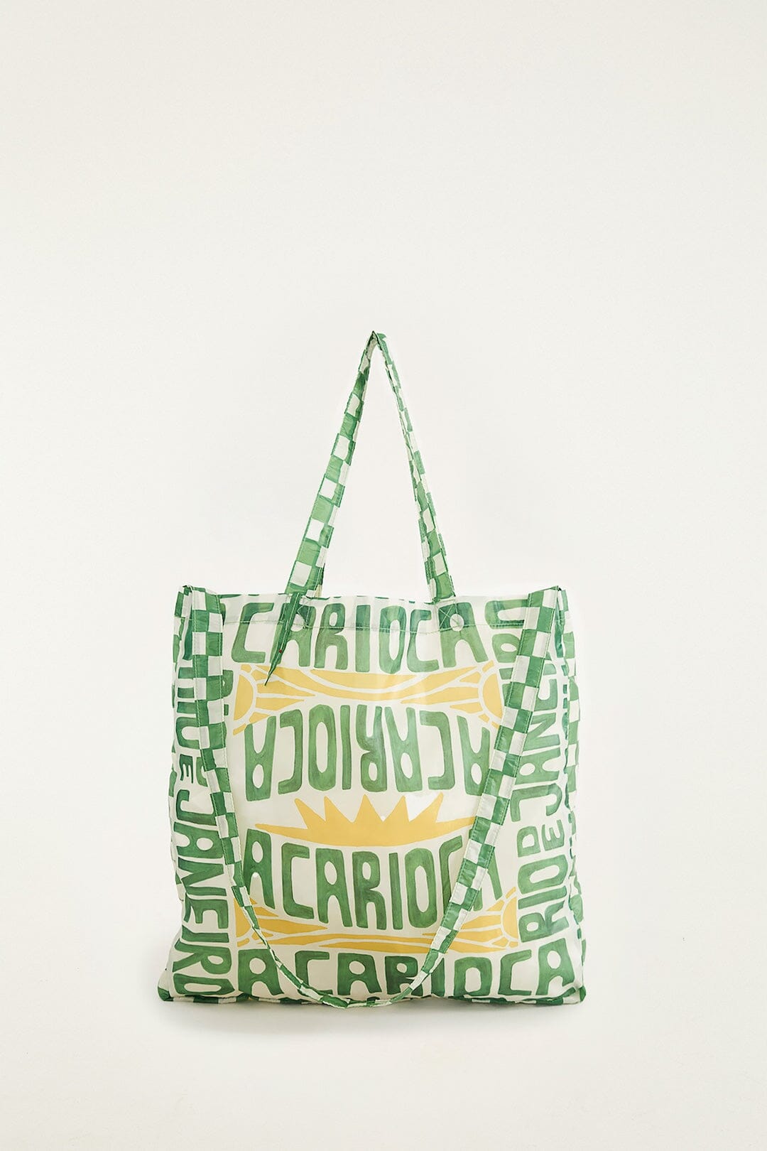 Green Biriba Tote Fruit Bag