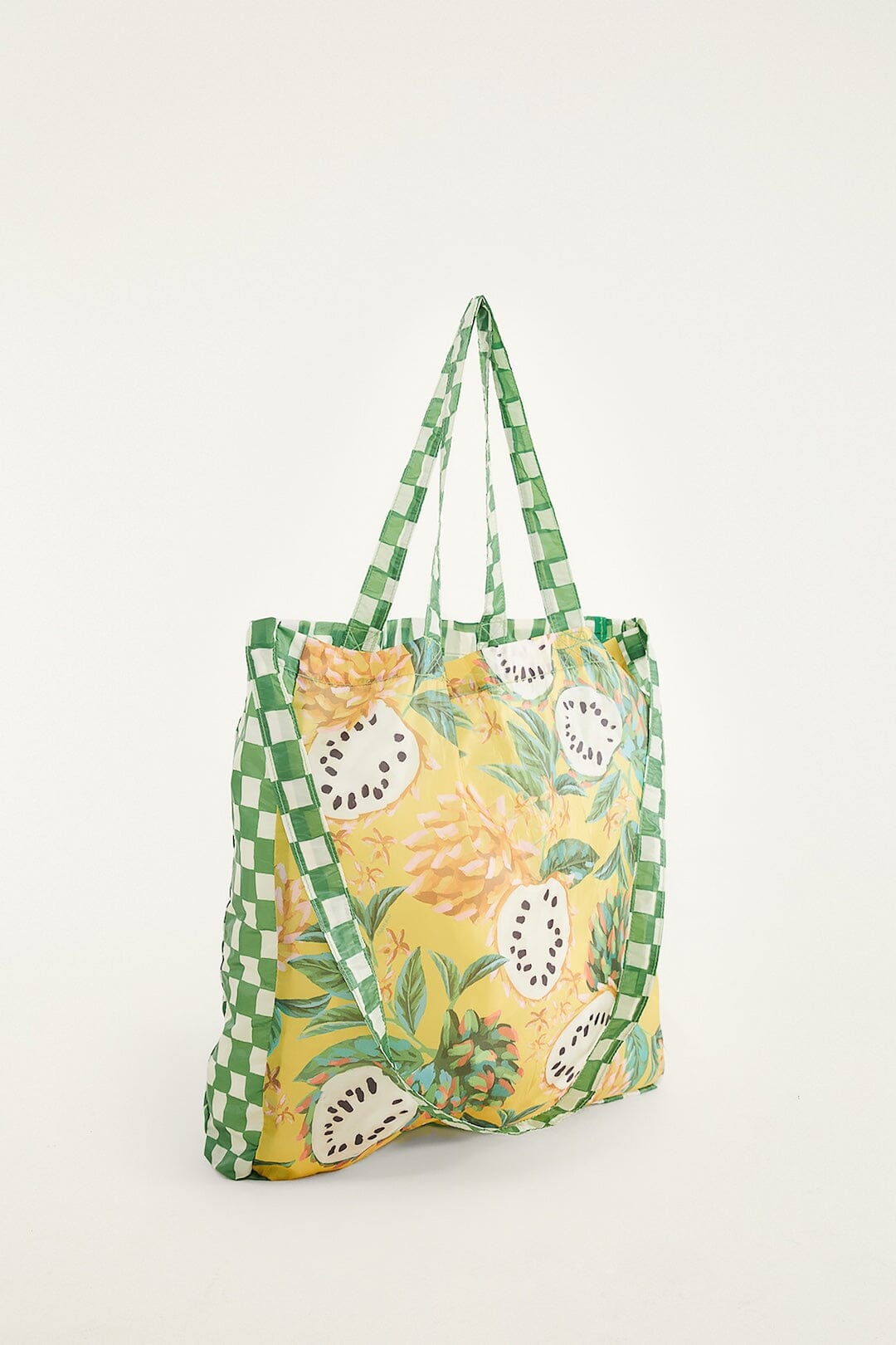 Green Biriba Tote Fruit Bag