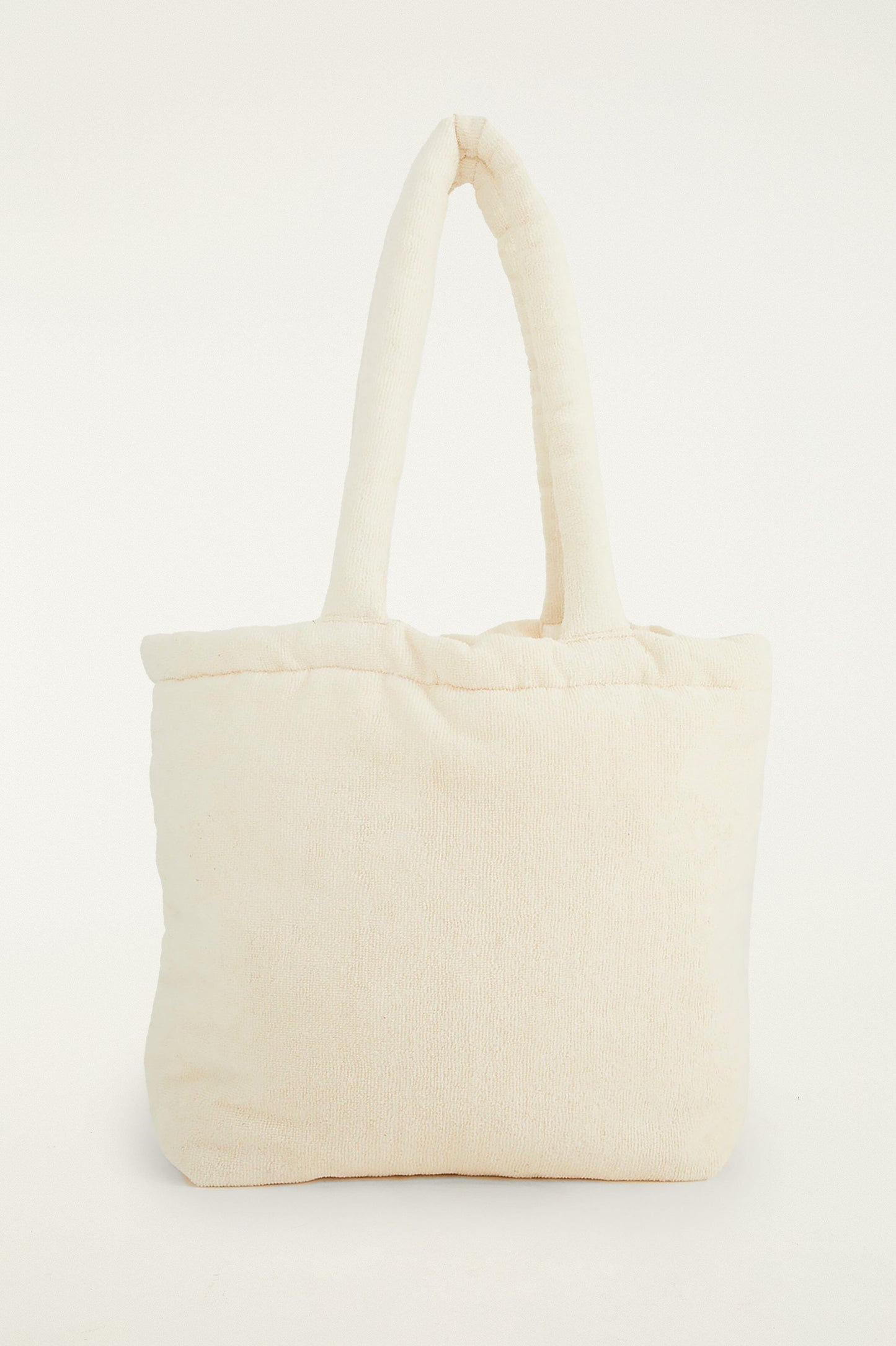 Off-White Embroidered Rio Tote Bag