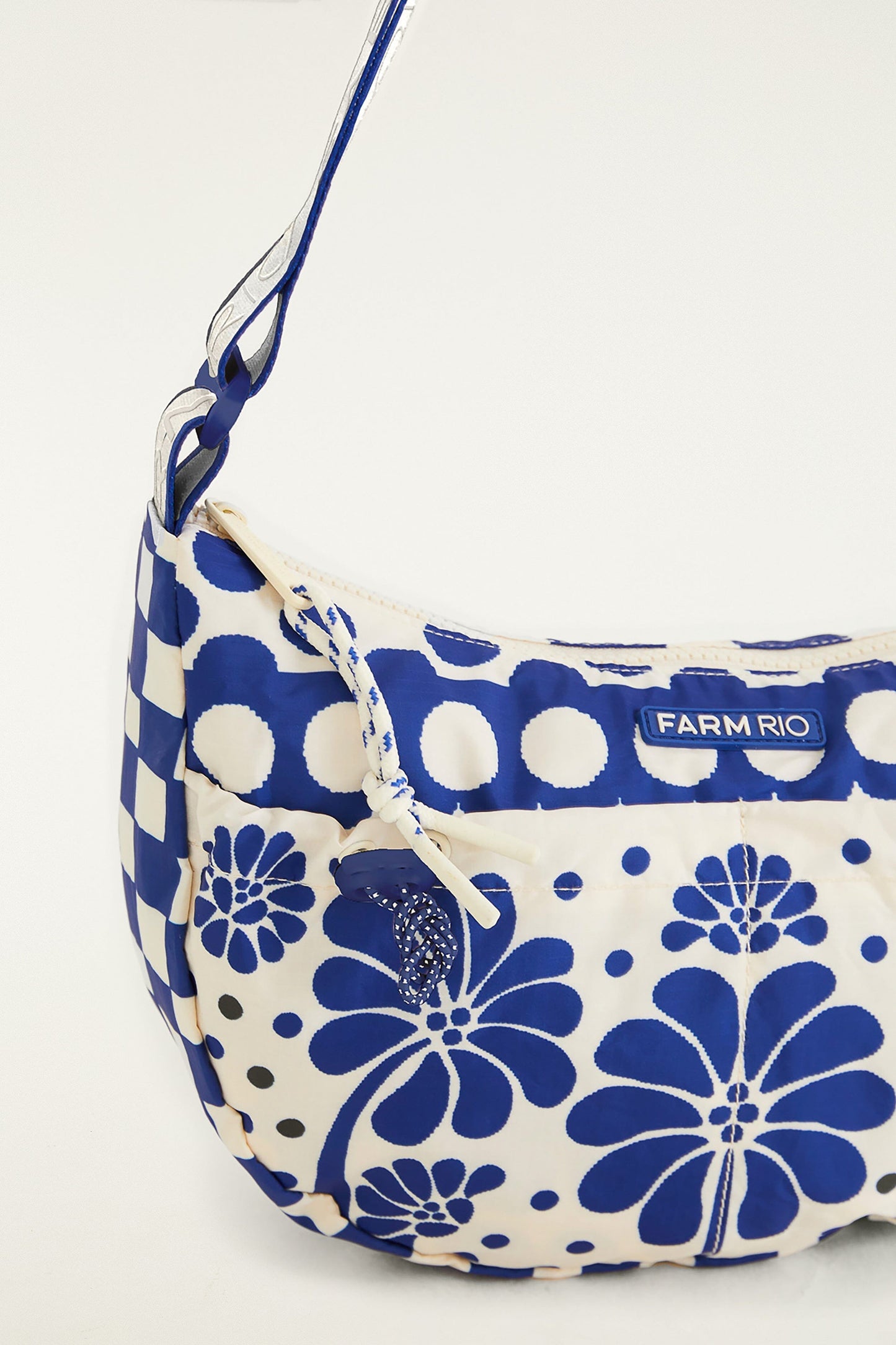 Blue Palermo Shoulder Bag