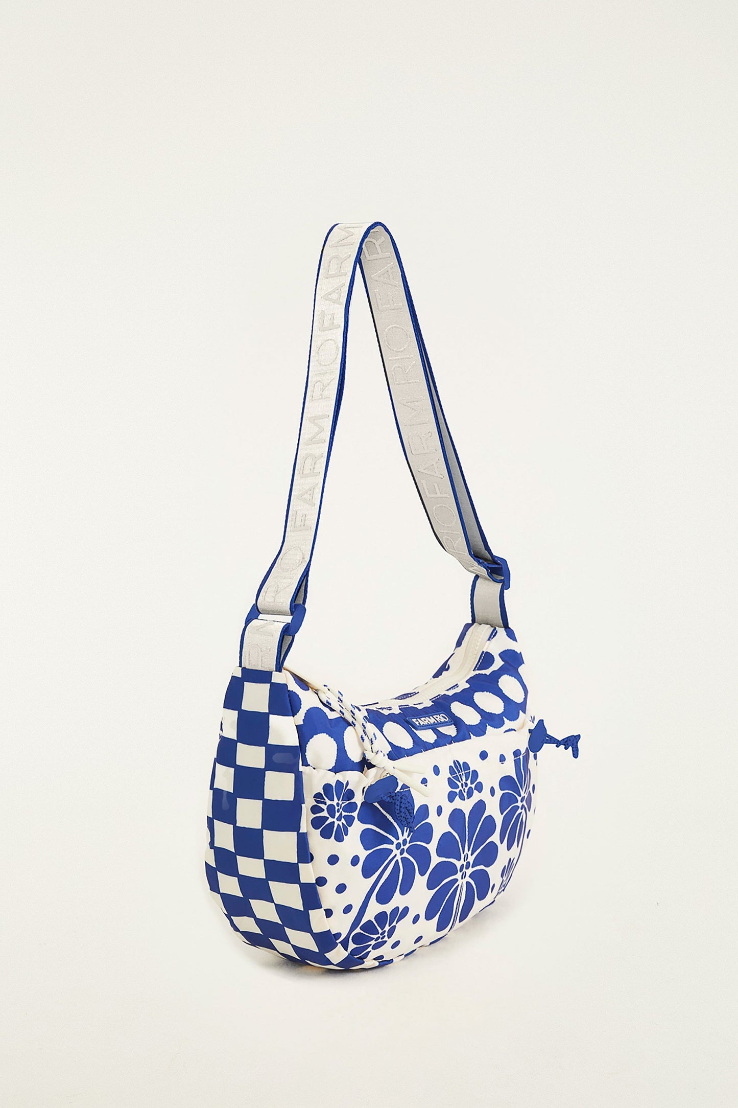 Blue Palermo Shoulder Bag
