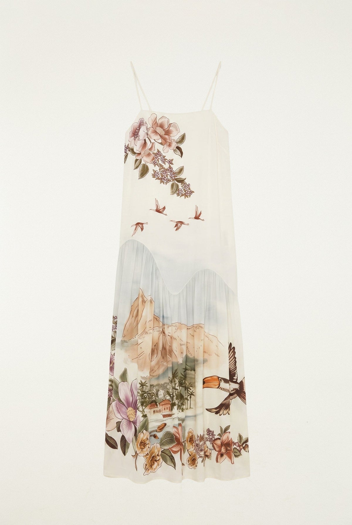 Toile De Rio Sleeveless Maxi Dress