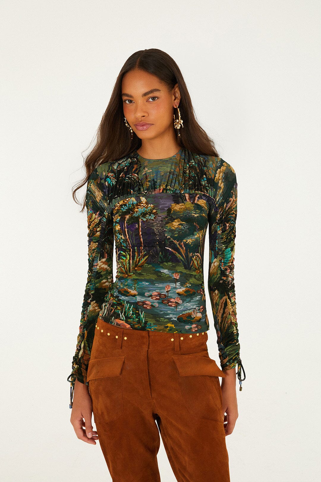 Petricor Long Sleeve Blouse