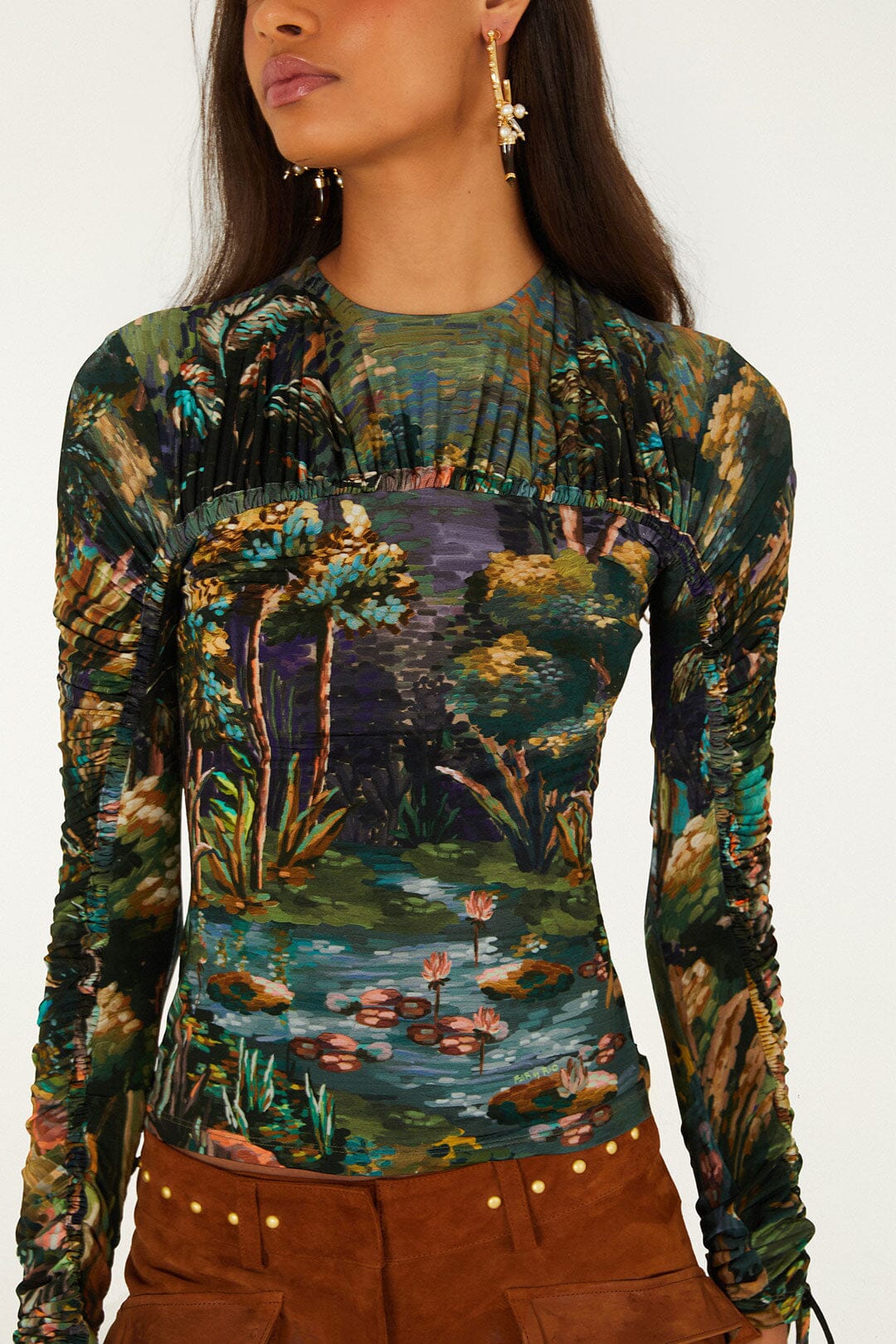 Petricor Long Sleeve Blouse