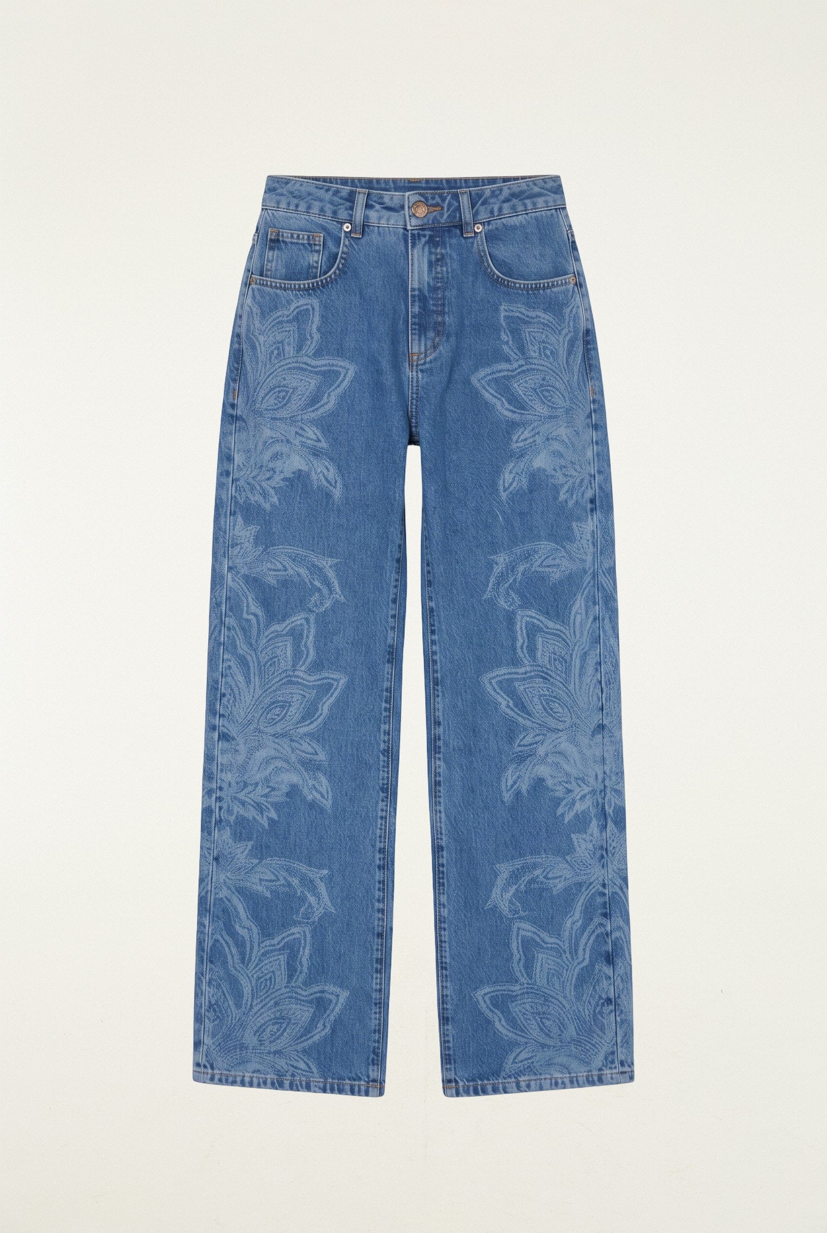 Tapestry Dream Laser Denim Trousers | FARM Rio