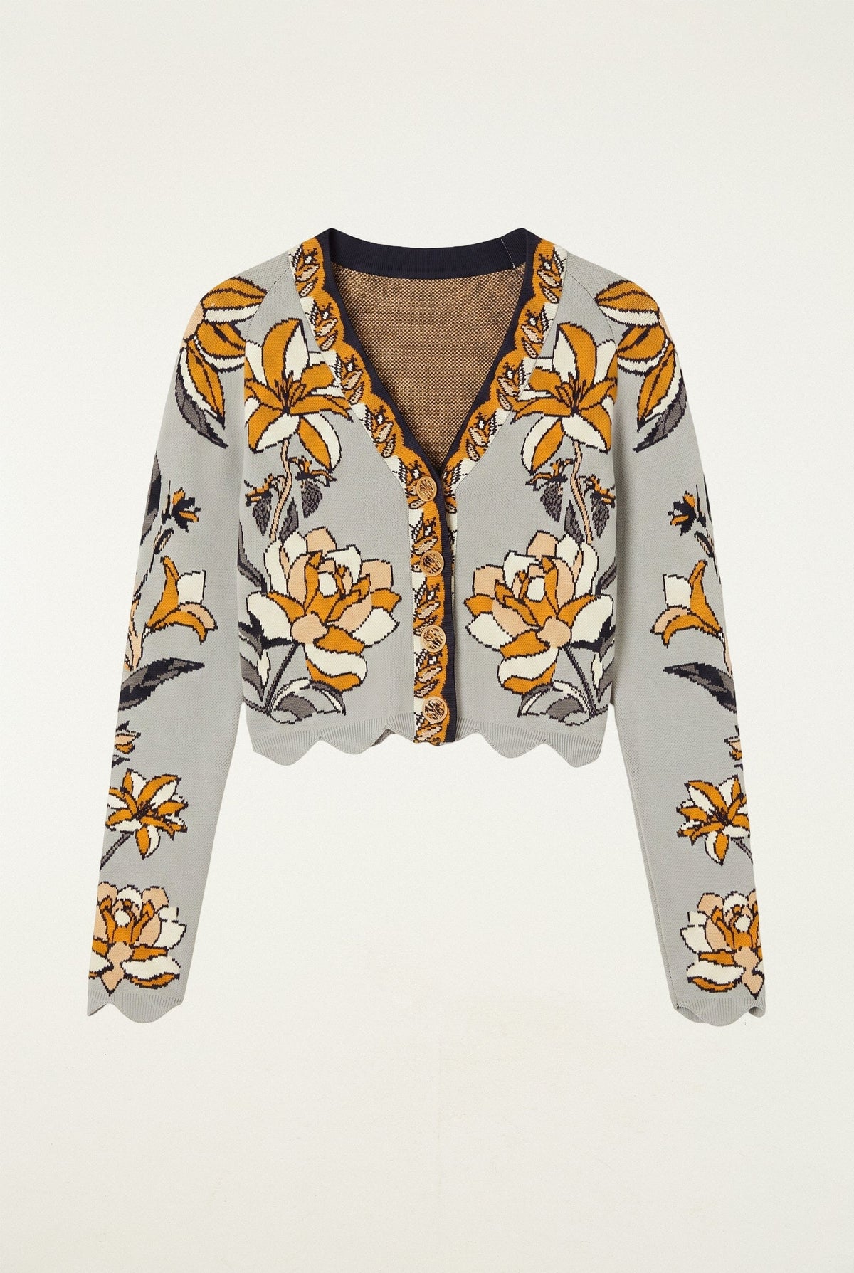 Stained Glass Beauty Knit Crop Top