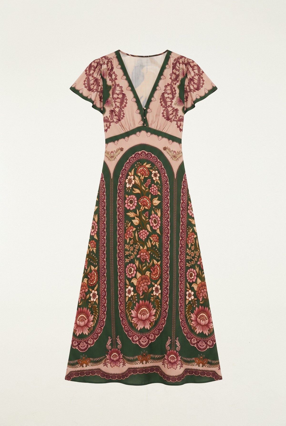 Daniela Short Sleeve Maxi Dress