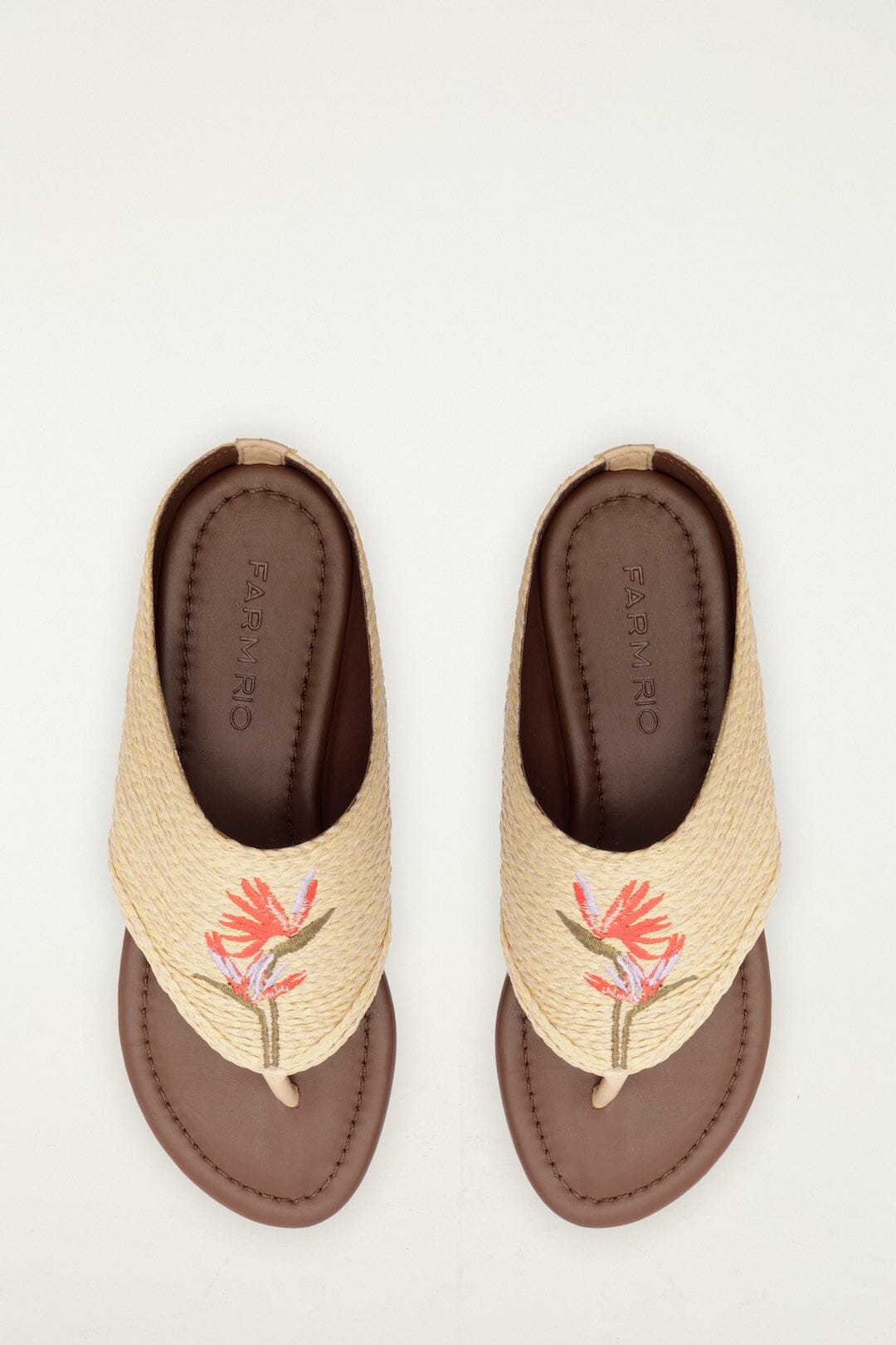 Raffia Icons Flat Sandal
