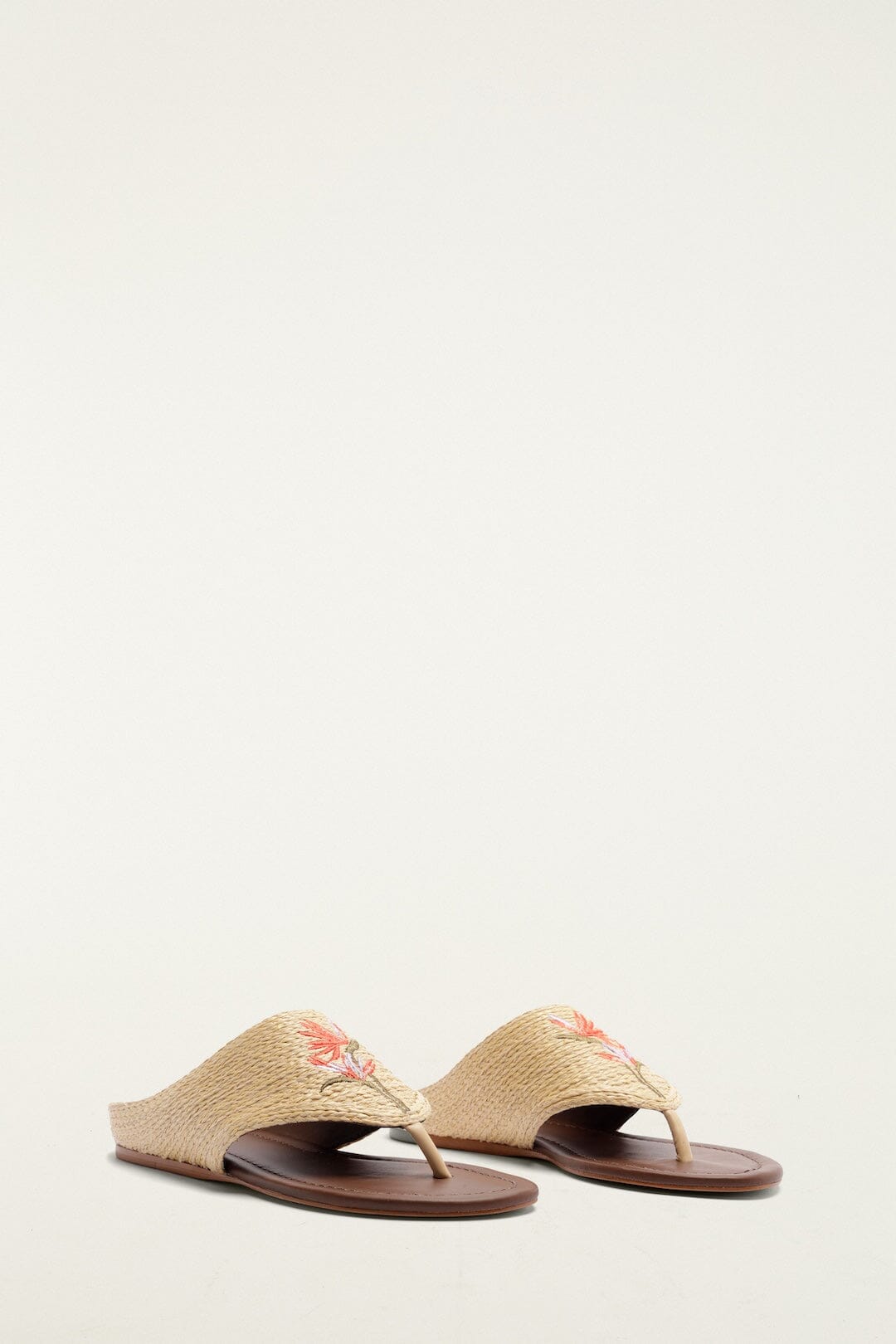 Raffia Icons Flat Sandal