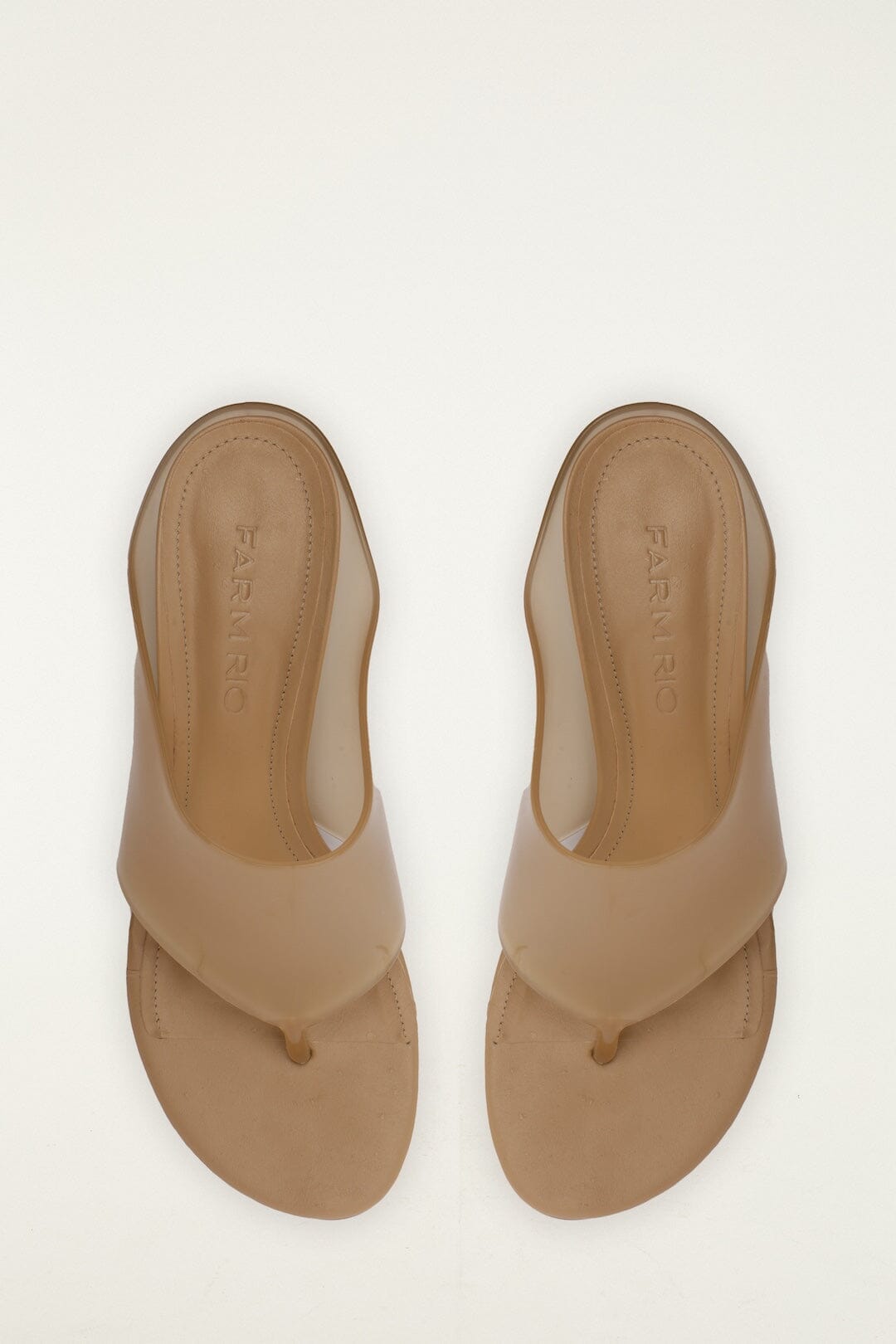 Off-White Thong Jelly Kitten Heel