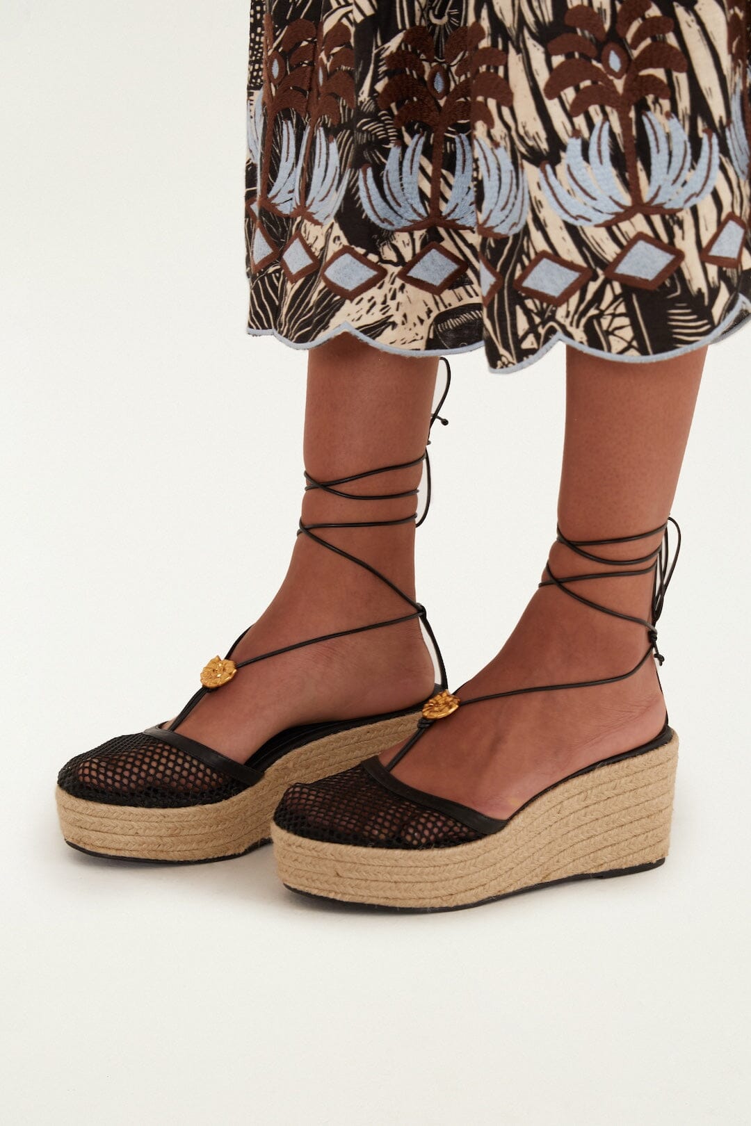 Sea Lace Up Espadrille