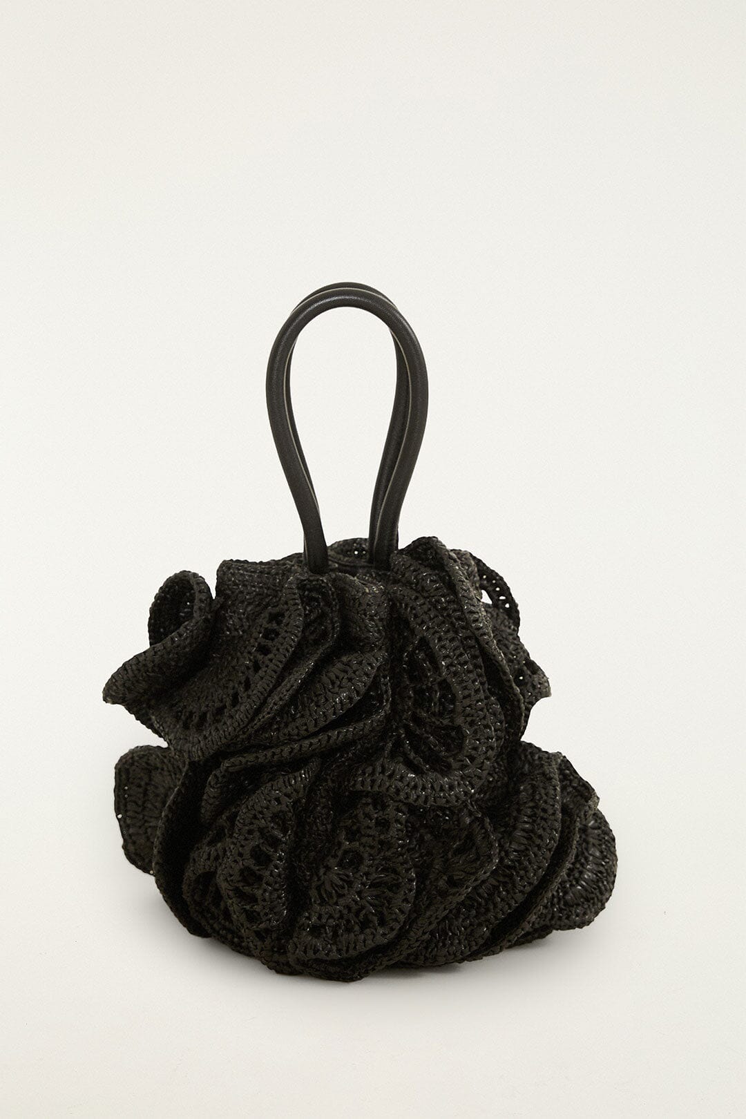 Raffia Flower Bag