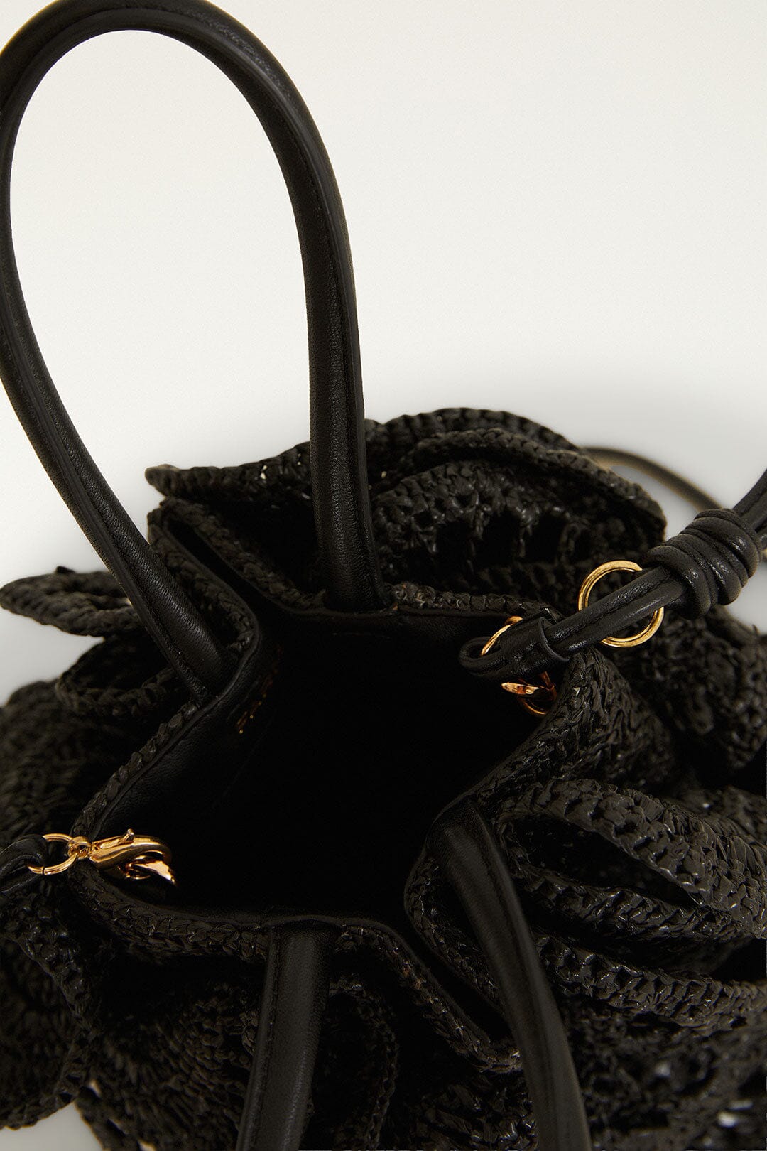 Raffia Flower Bag