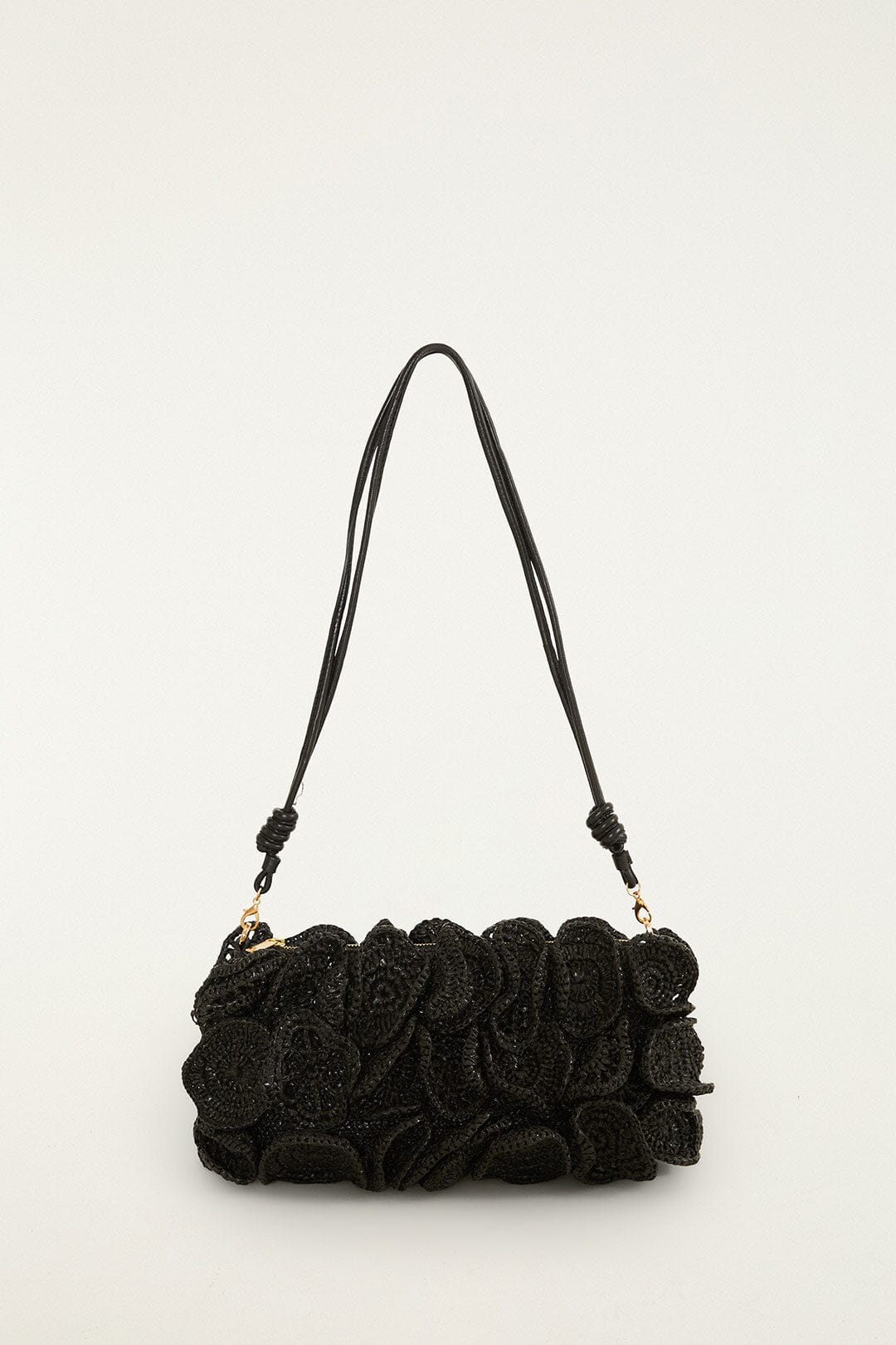 Raffia Flower Clutch