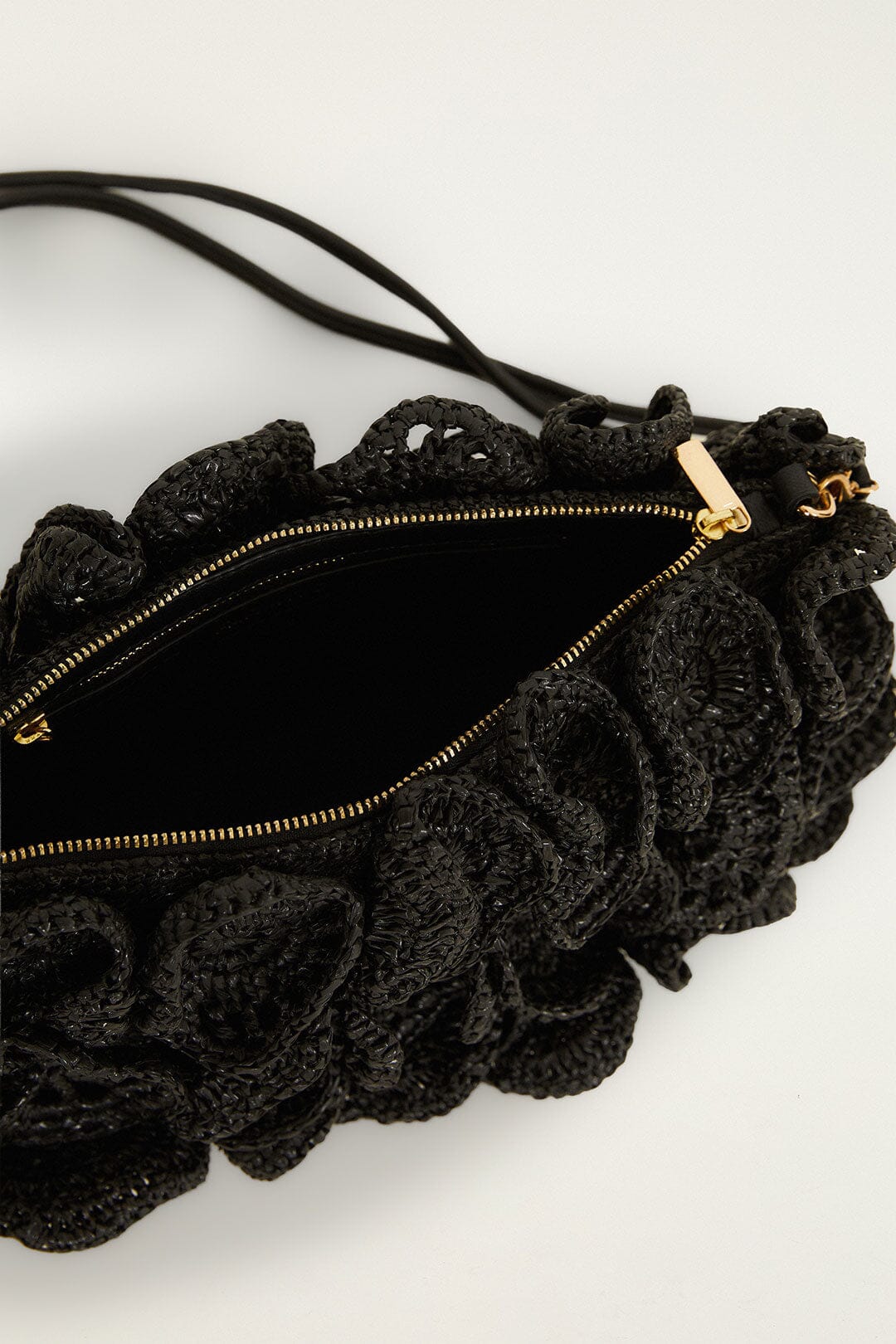 Raffia Flower Clutch