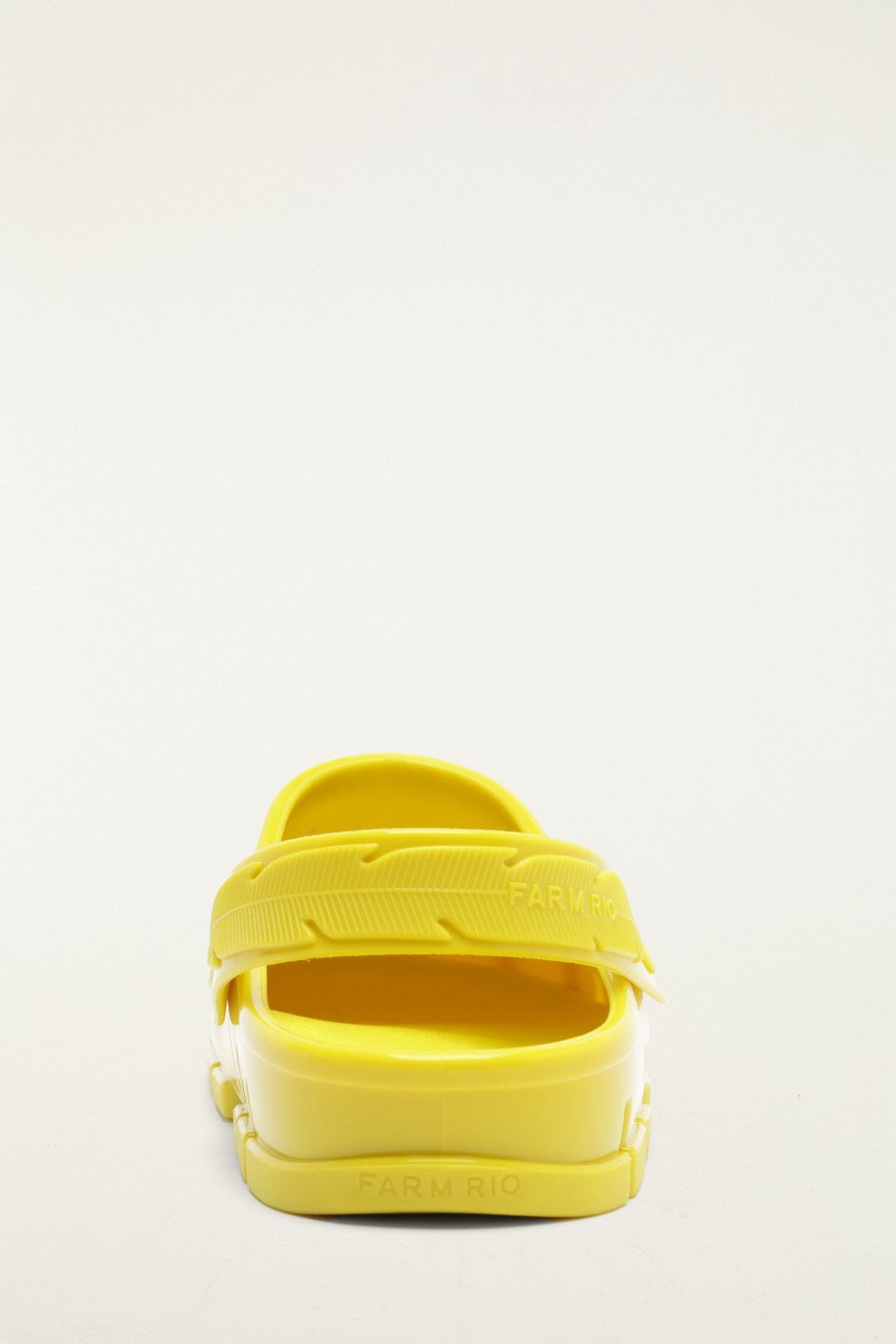 monstera crocs FARM Rio Yellow Monstera Slingback Rain Clog, LIME / 6