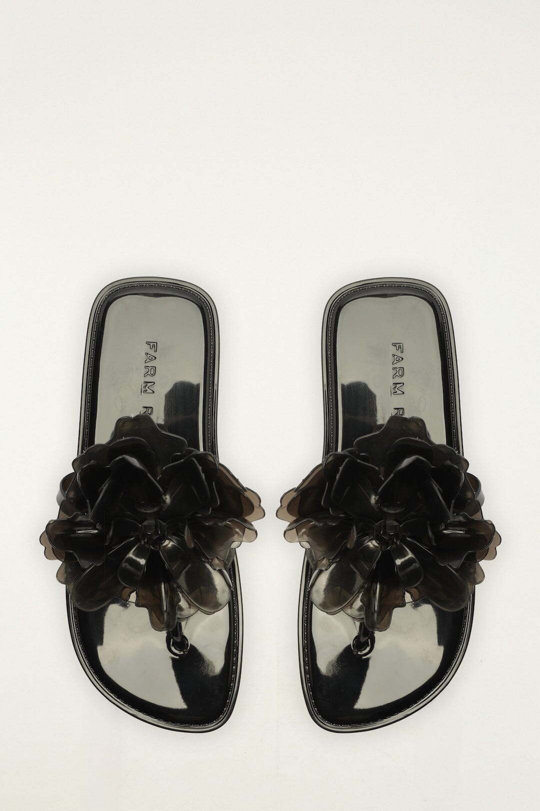 Flower Jelly Flat Sandal