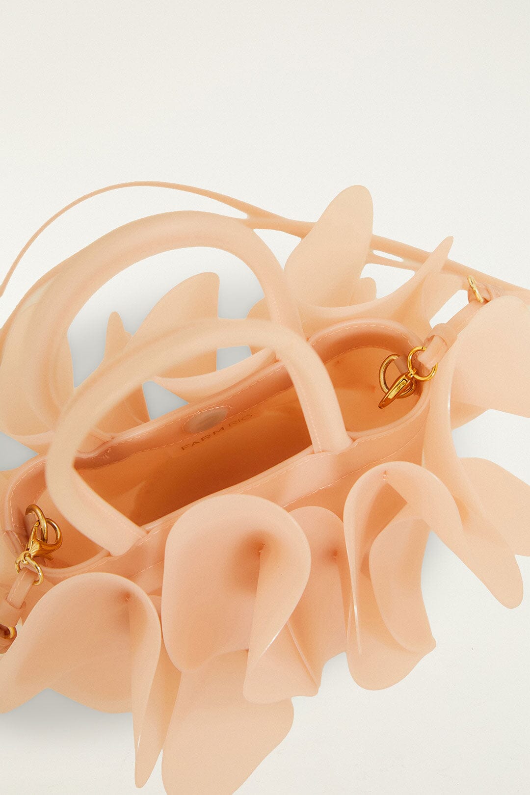 Peach Jelly Flower Bag