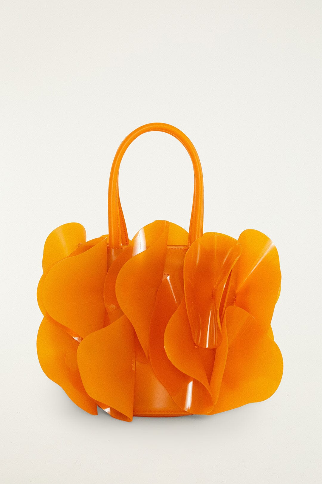 Orange Jelly Flower Bag