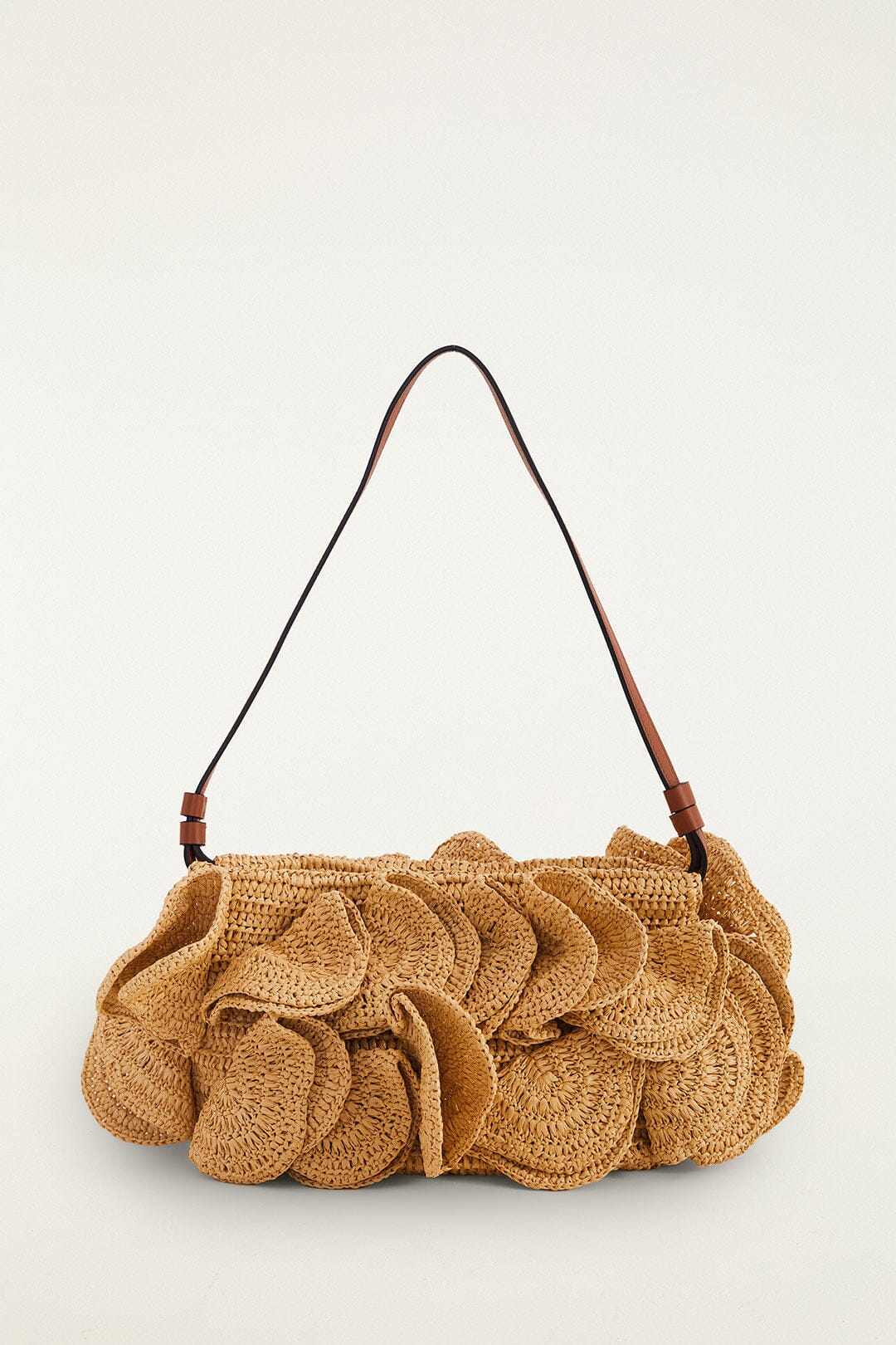 Flower Raffia Shoulder Bag – FARM Rio