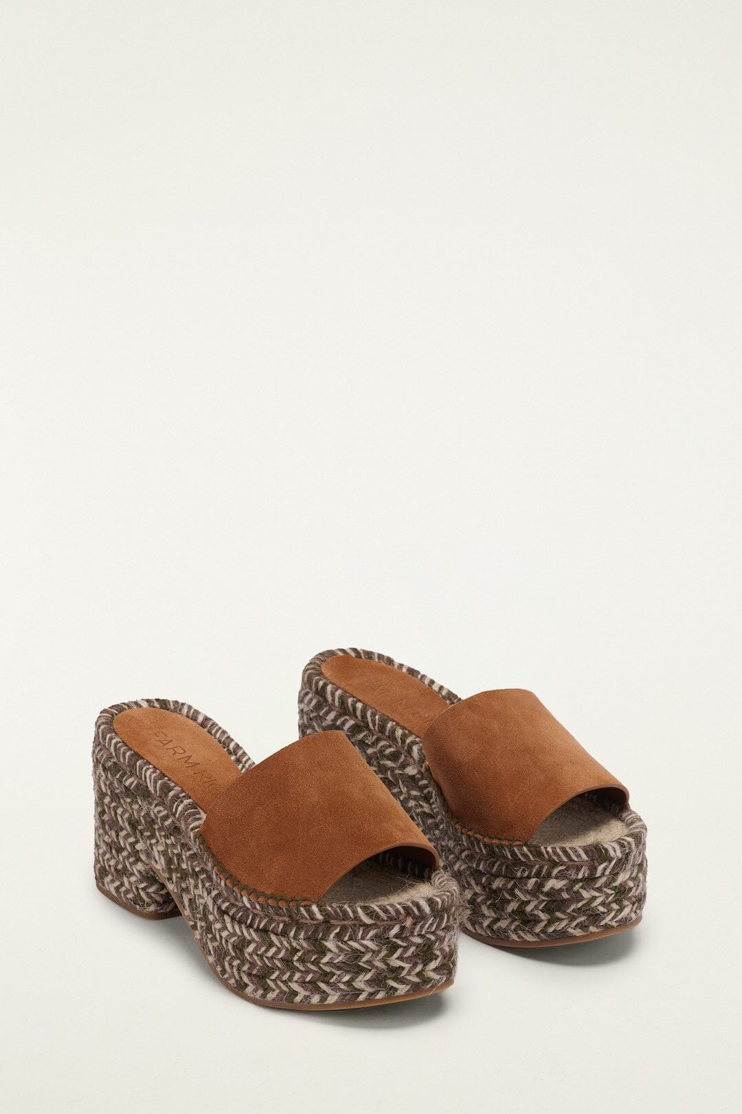 Brown Platform Espadrille Sandal