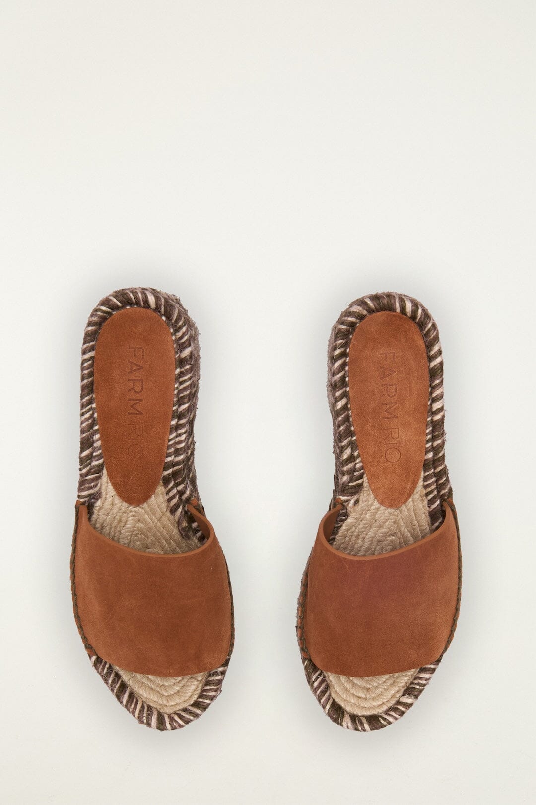 Brown Platform Espadrille Sandal