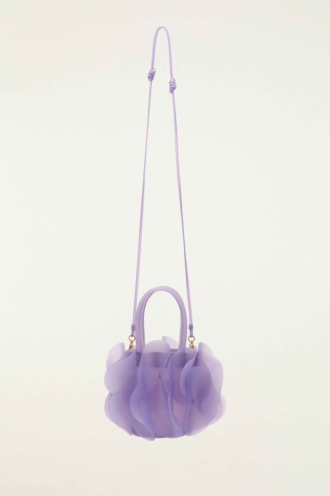 Purple Jelly Flower Bag