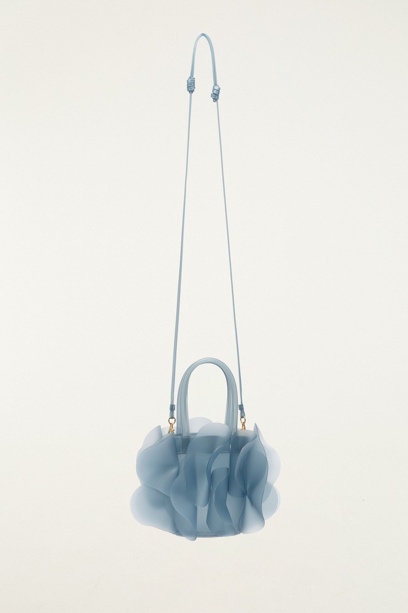 Blue Jelly Flower Bag