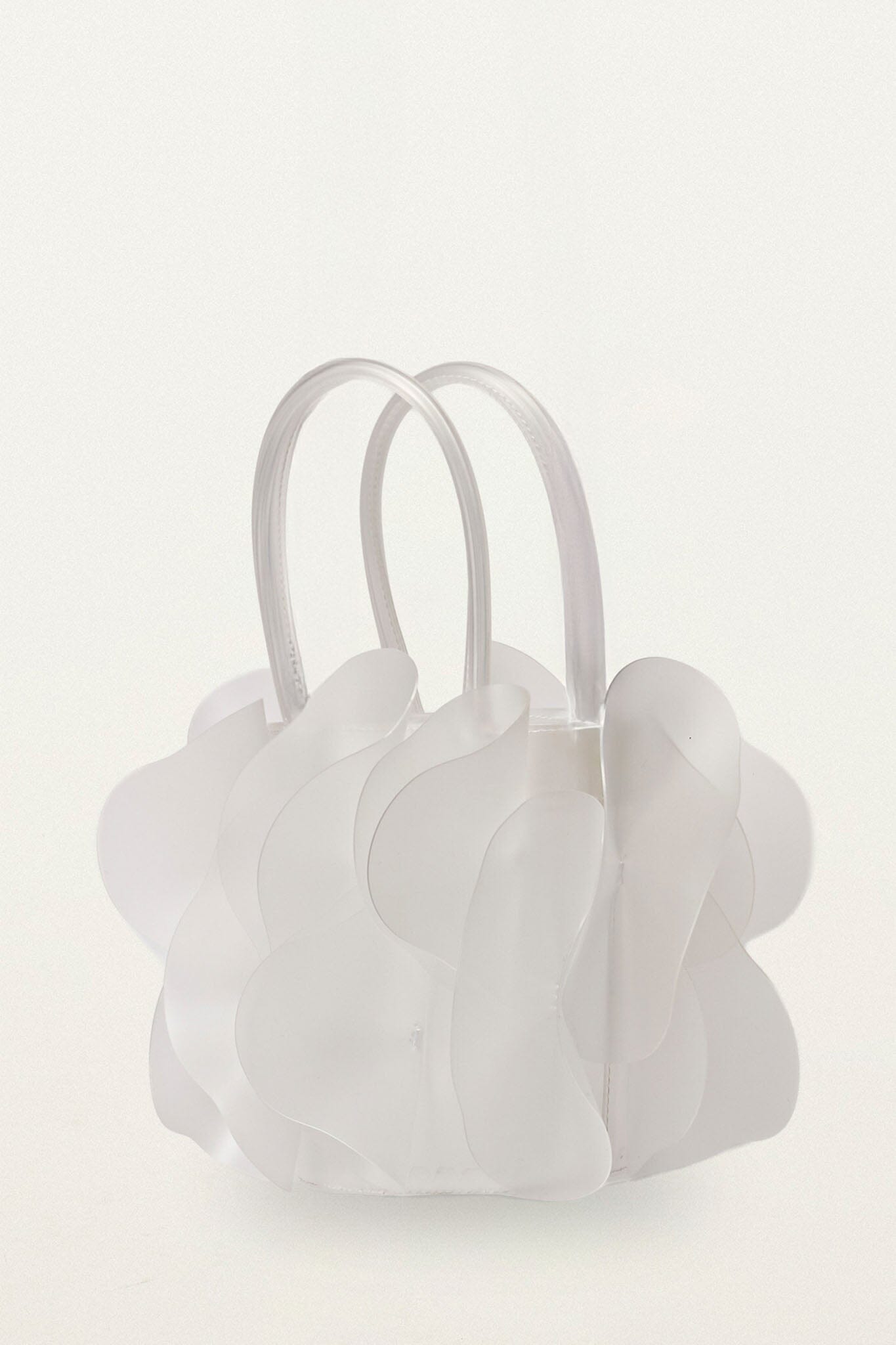 White Jelly Flower Bag