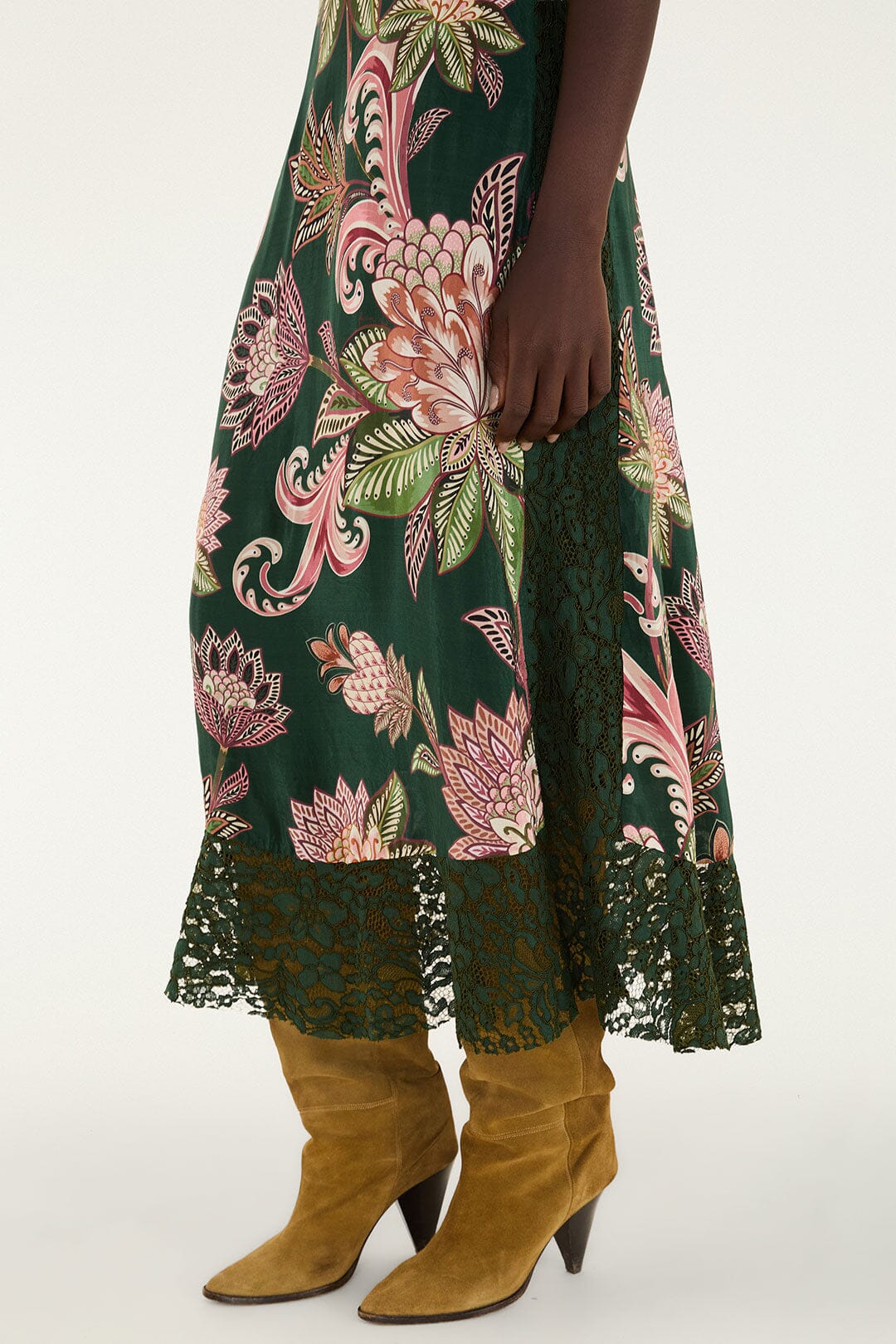 Arabesque Paradise Floral Midi Dress