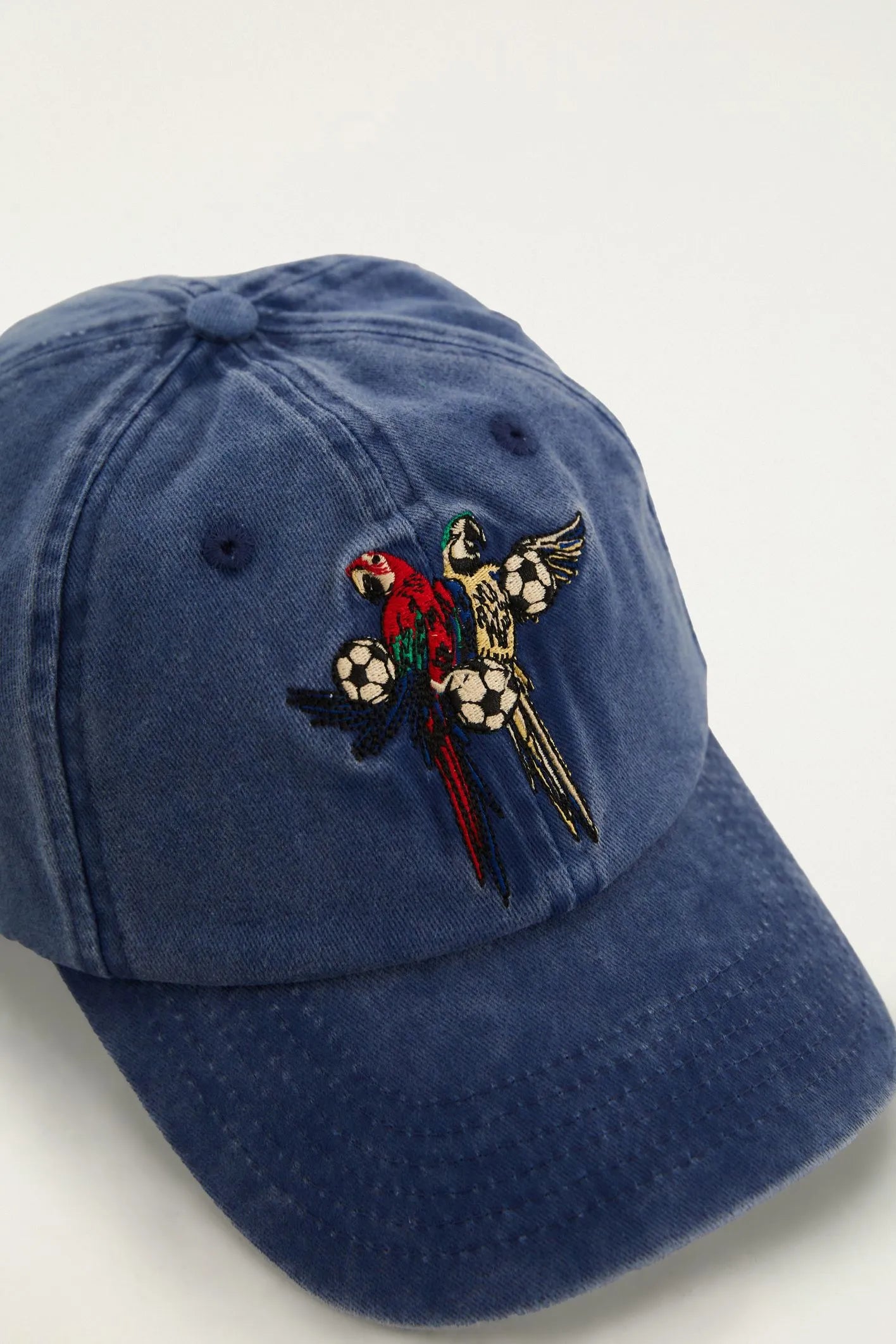 Denim Together We Play Macaws Cap