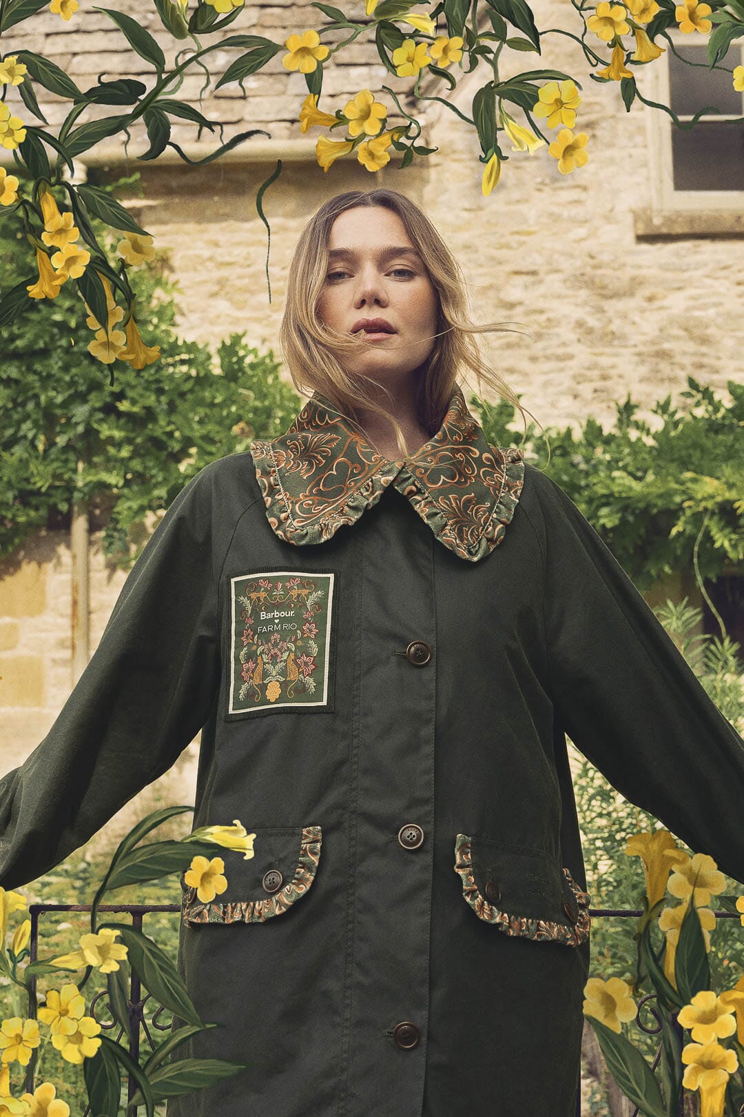 Maria-Clara Waxed Jacket | FARM Rio