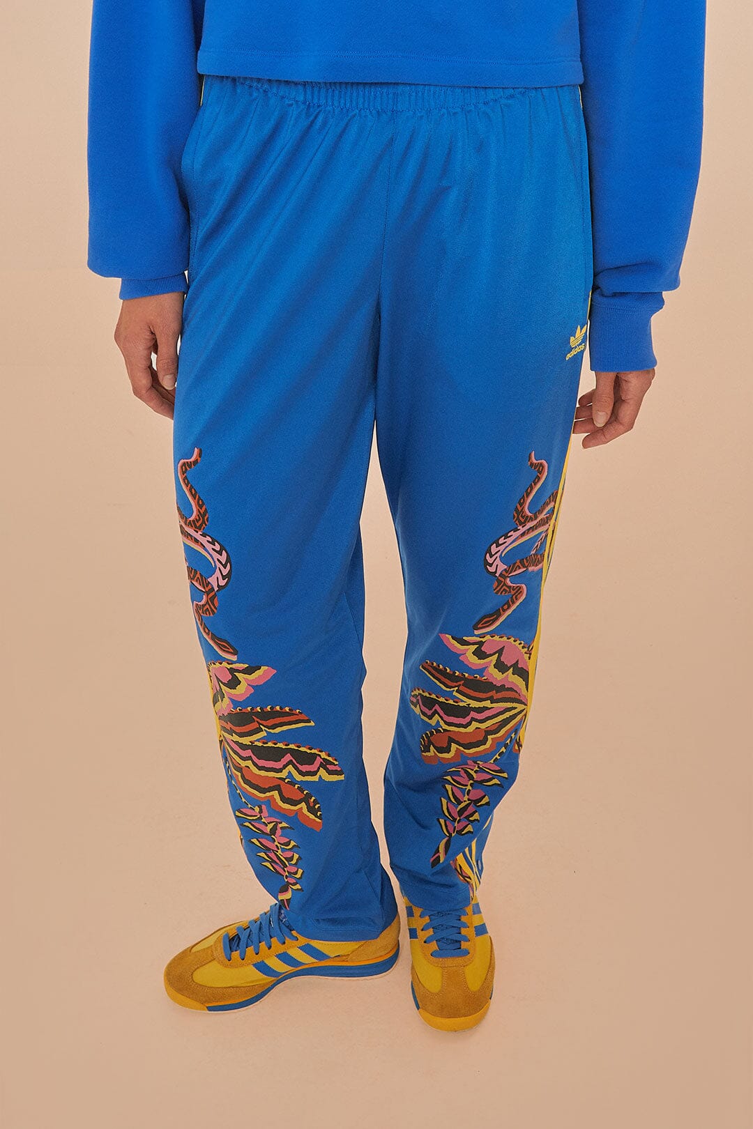 Blue Adidas Farm Rio Sweatpants