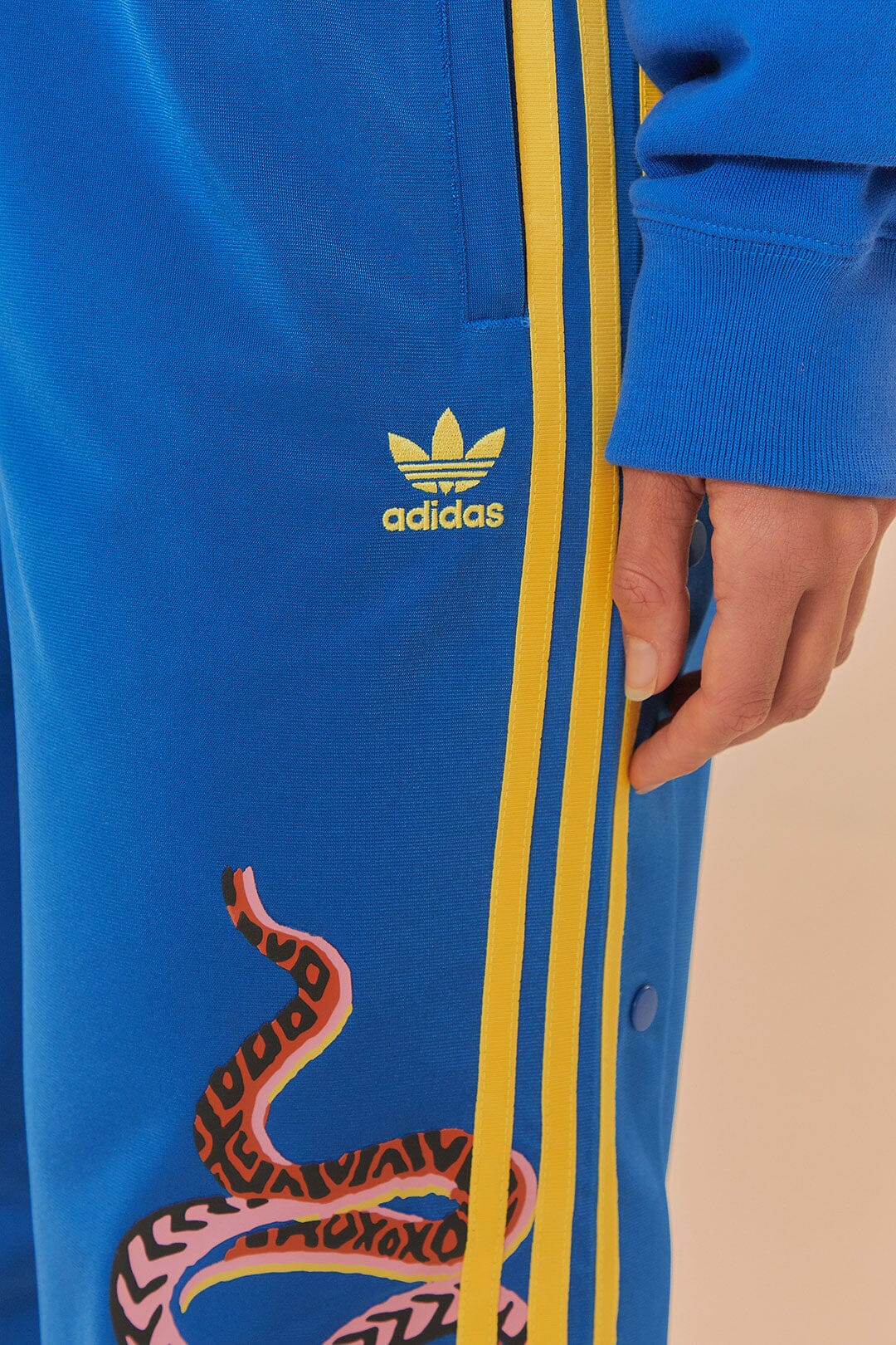 Blue Adidas Farm Rio Sweatpants