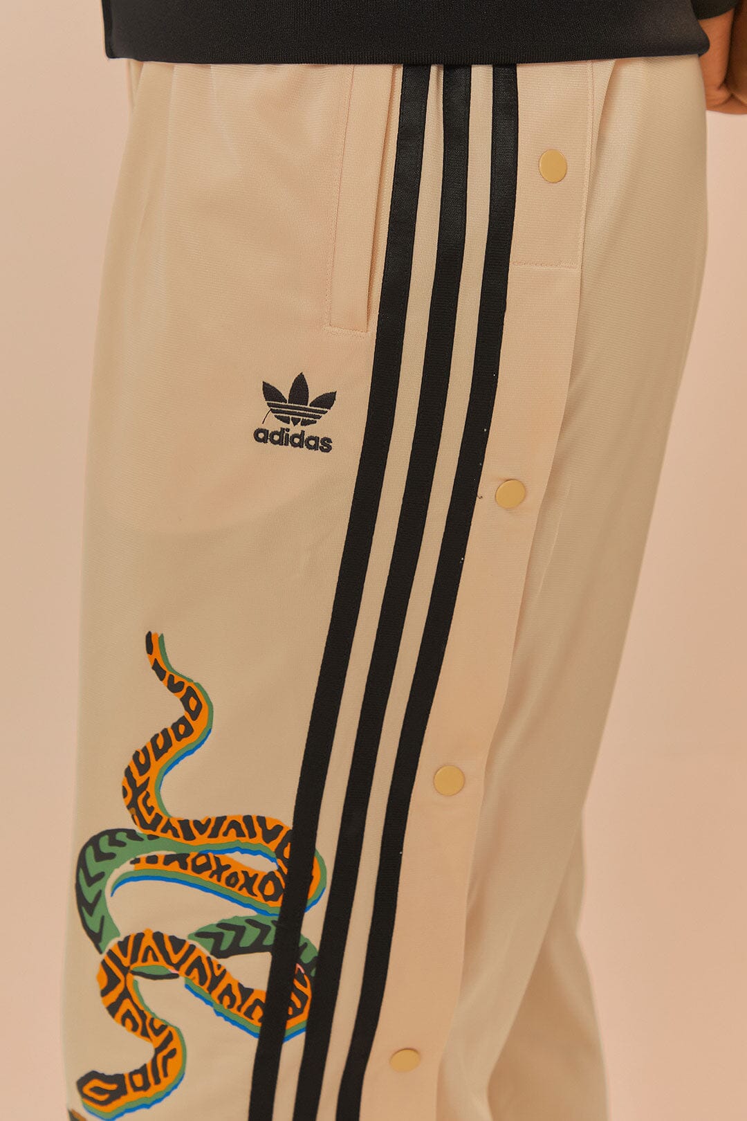 Beige Adidas Farm Rio Pants