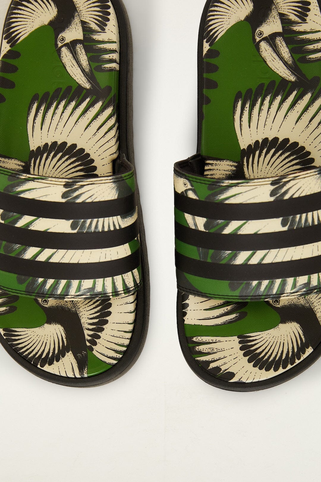 Adidas Adilette Platform Toucan Wings Green
