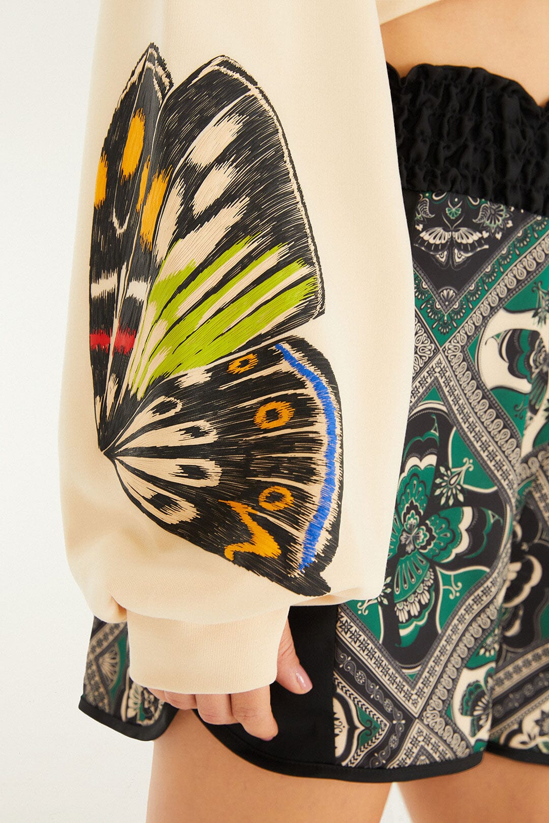 Colorfly Adidas Off-White Hoodie