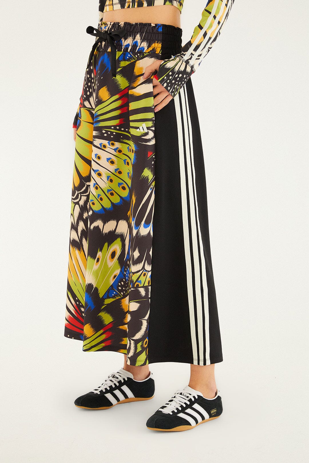 Colorfly Green Adidas Skirt