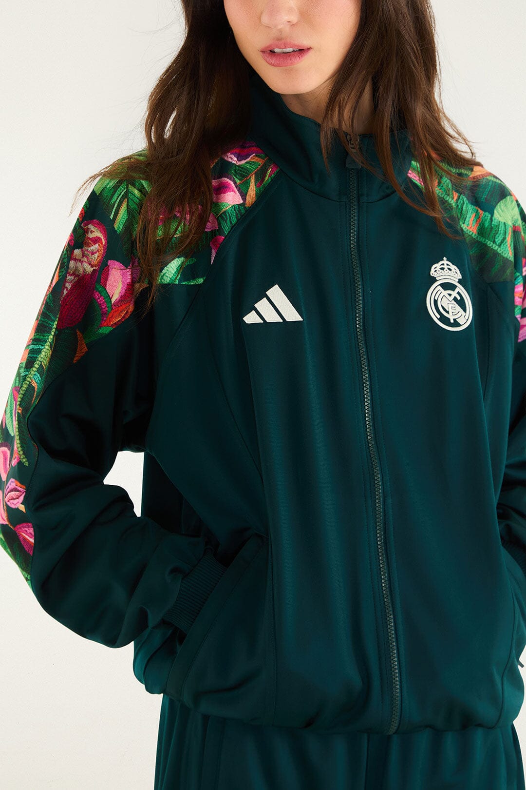 Real Foliage Green Adidas Jacket