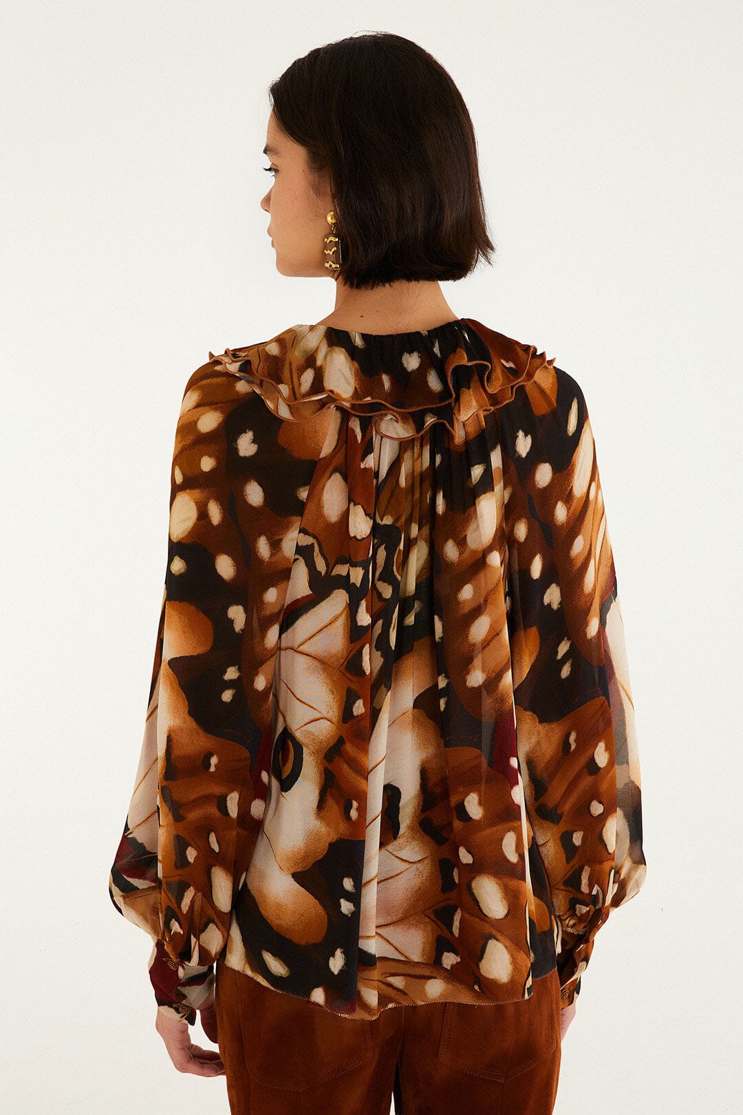 Borbofly Ruffled Blouse